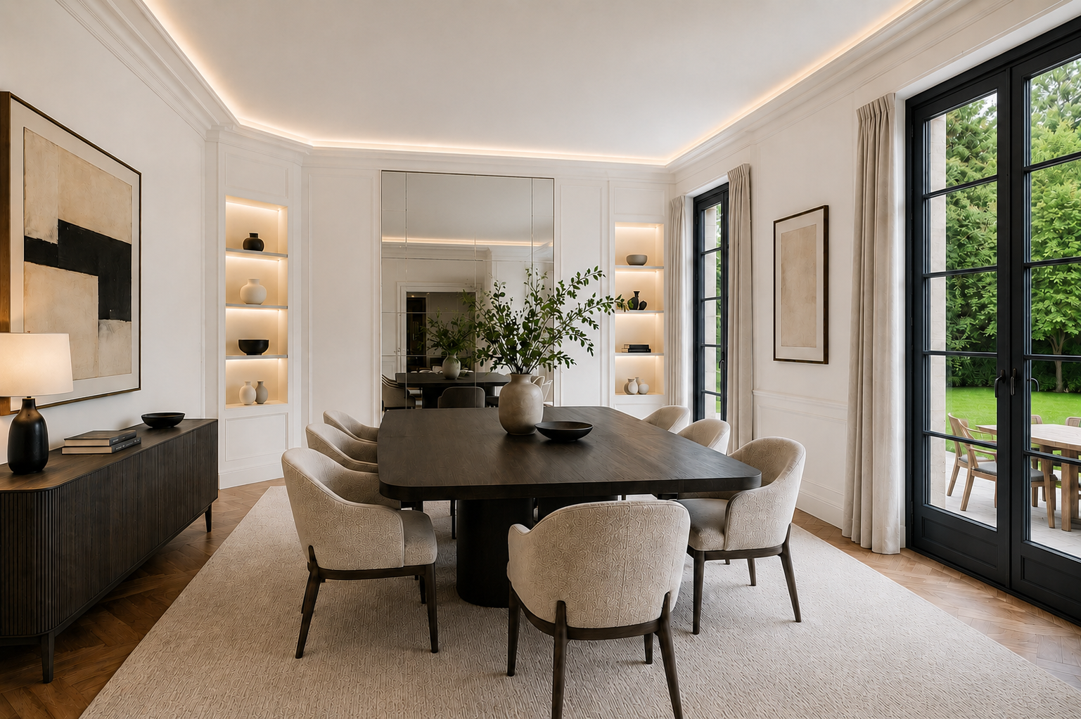 Elegant French-Inspired Estate Near the Bois de la Cambre