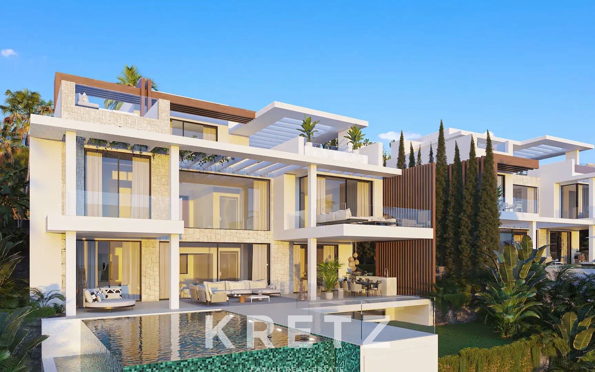 Villa with Spacious Design and Sea Views – Ocyan Villas, Marbella - Estepona