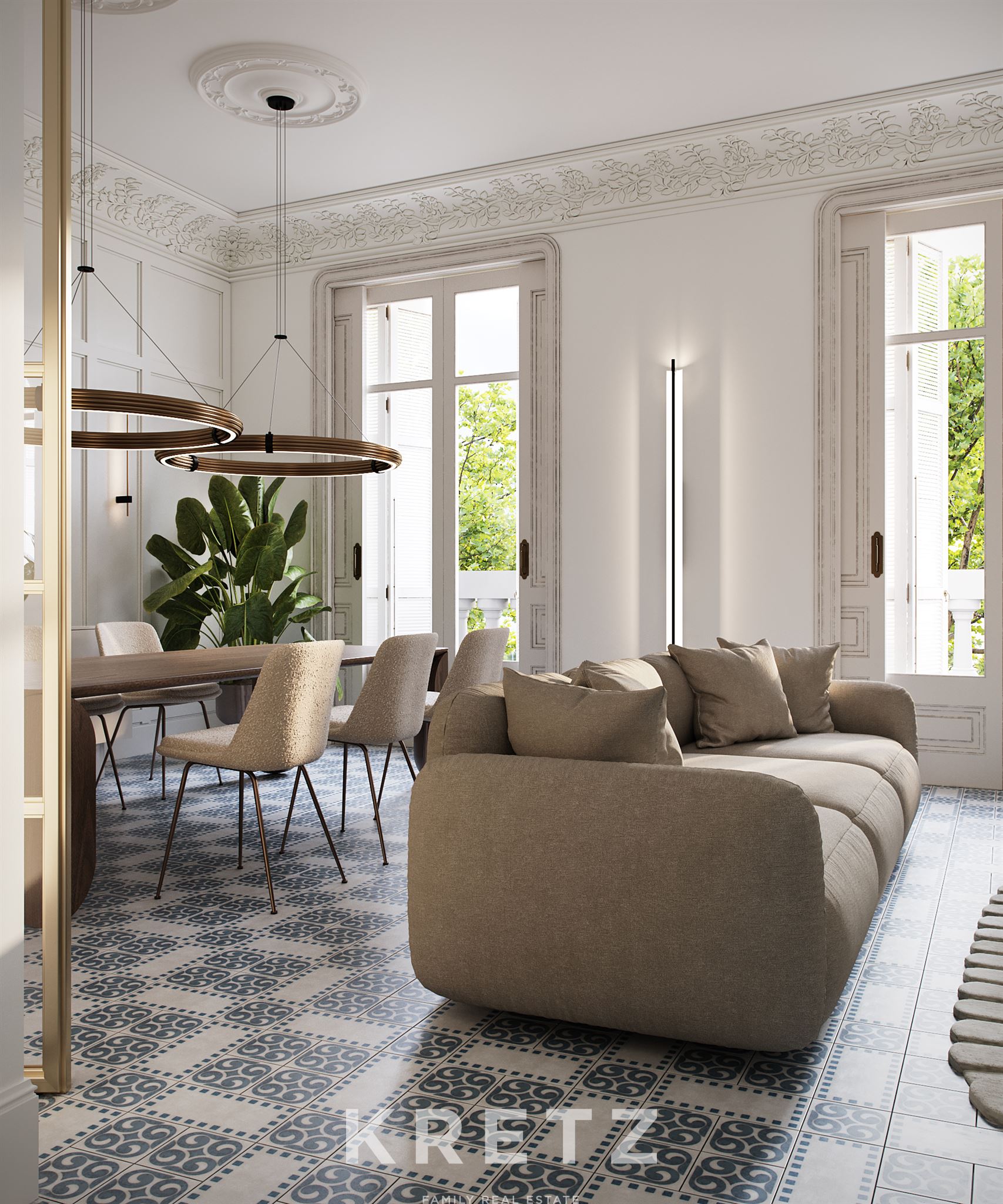 Renovated apartment in a unique building next to Casa Batllo