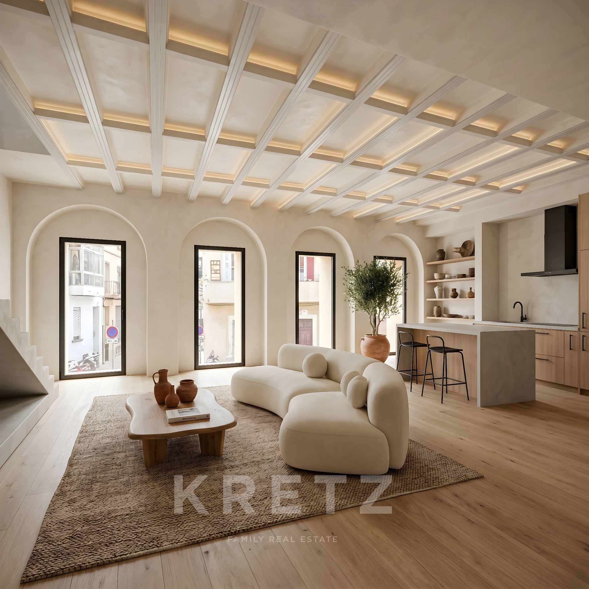 Duplex contemporain avec vue mer, terrasses, et garage, à 2min de la mer
