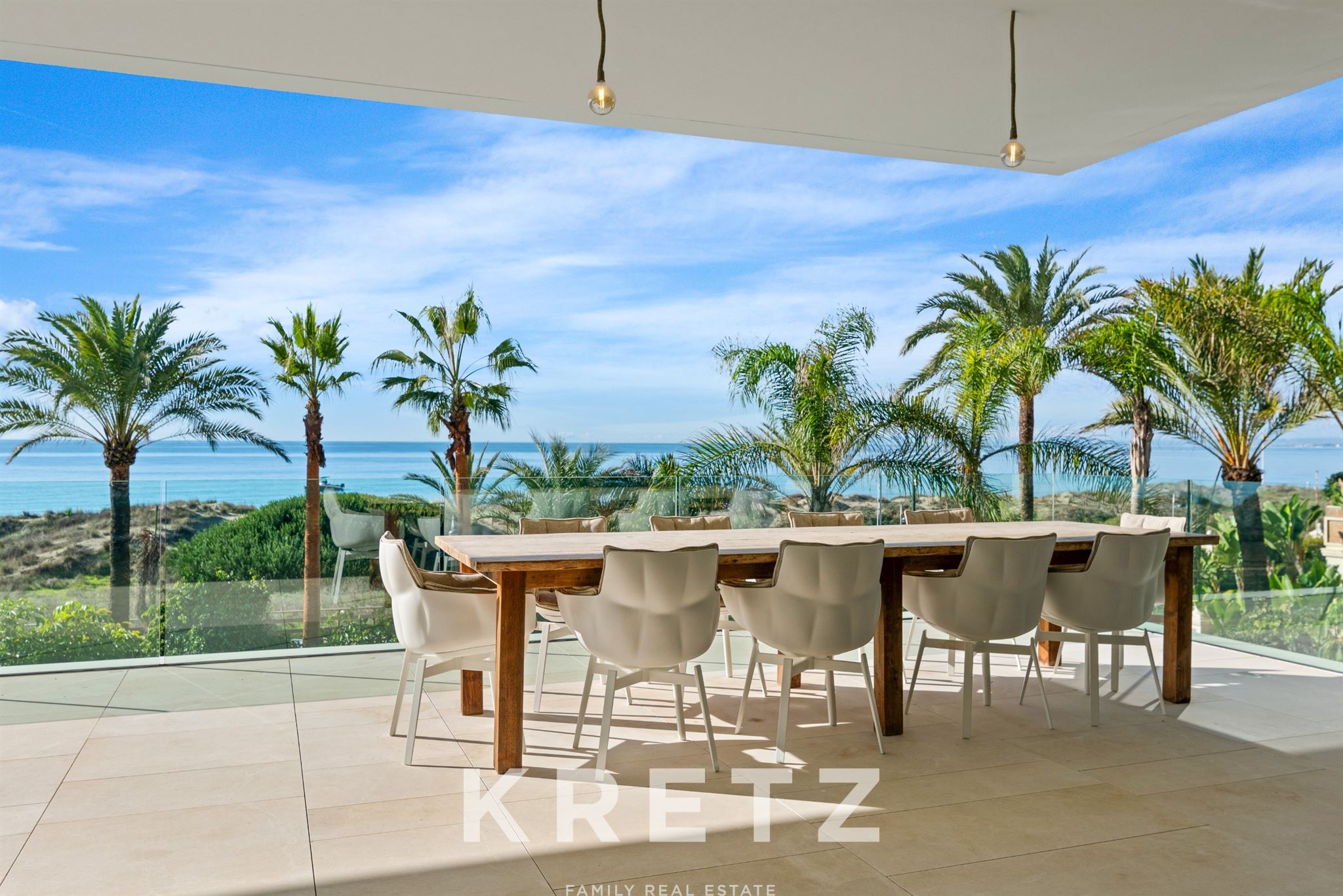 First line unique resort villa