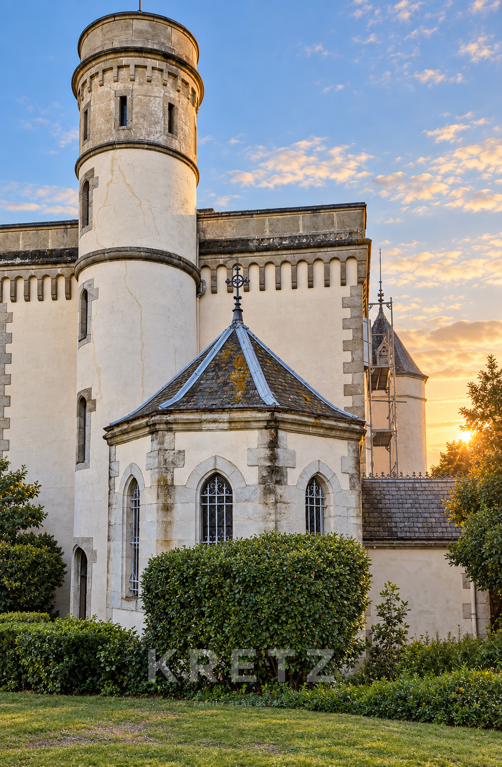 Château de Villeneuve: una propiedad de carácter para un proyecto singular