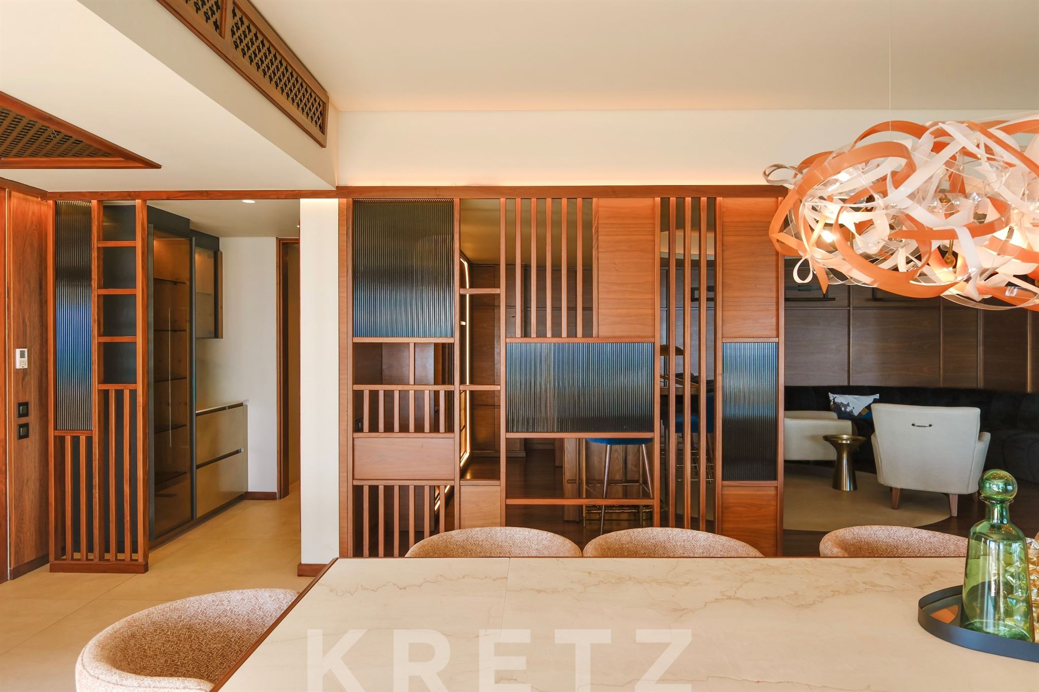 An exceptional contemporary villa with panoramic views of Le Morne and the ocean