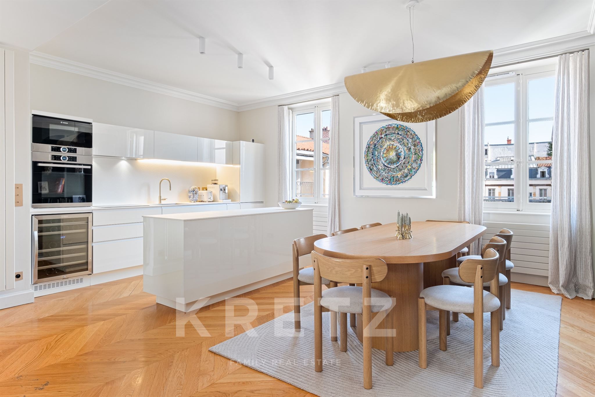 LYON 2nd – BELLECOUR | FAMILY DUPLEX WITH A 50 M² TERRACE AND DOUBLE GARAGE