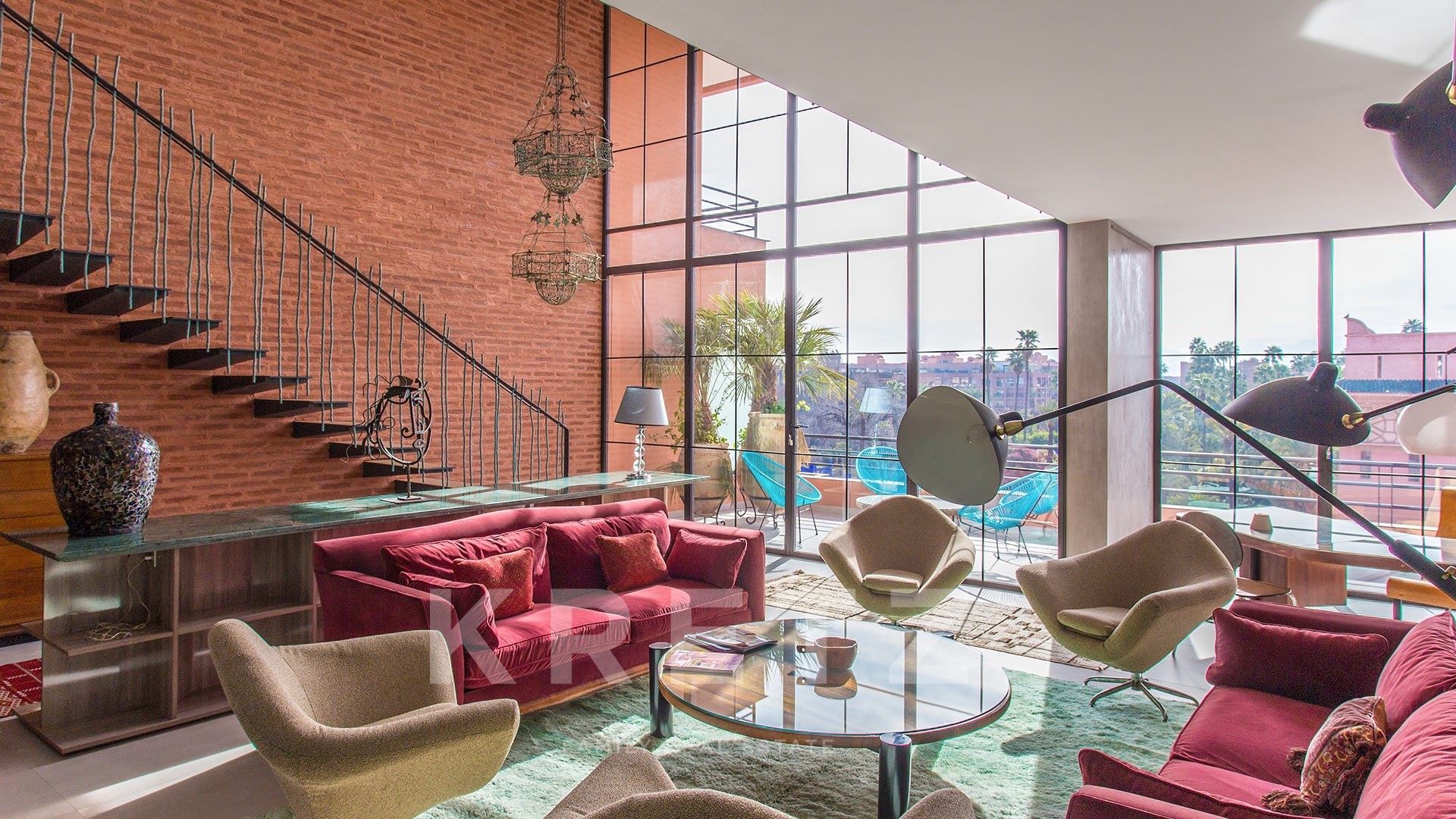 Sublime penthouse au cœur de Majorelle