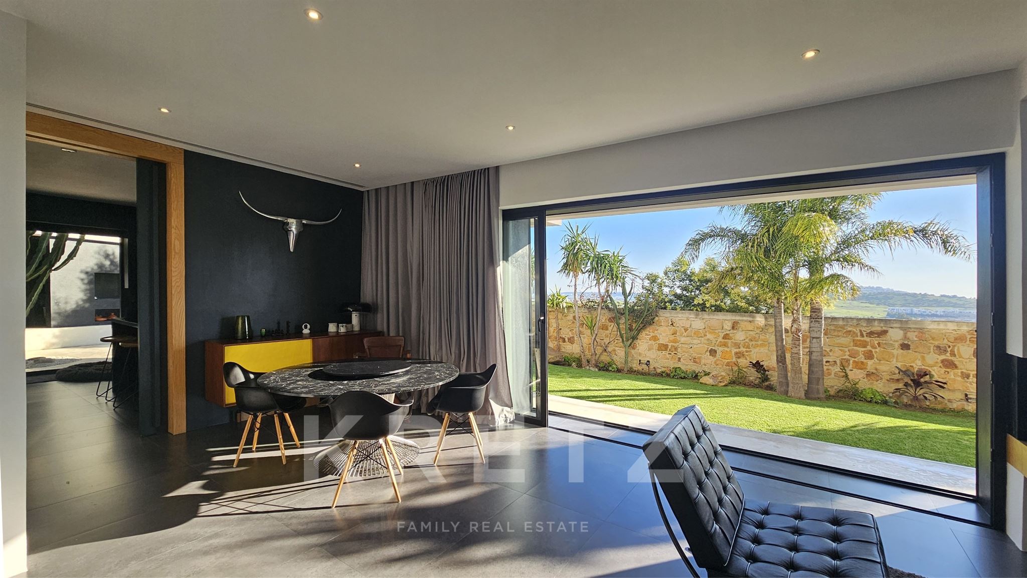 Architect-designed house with ocean views