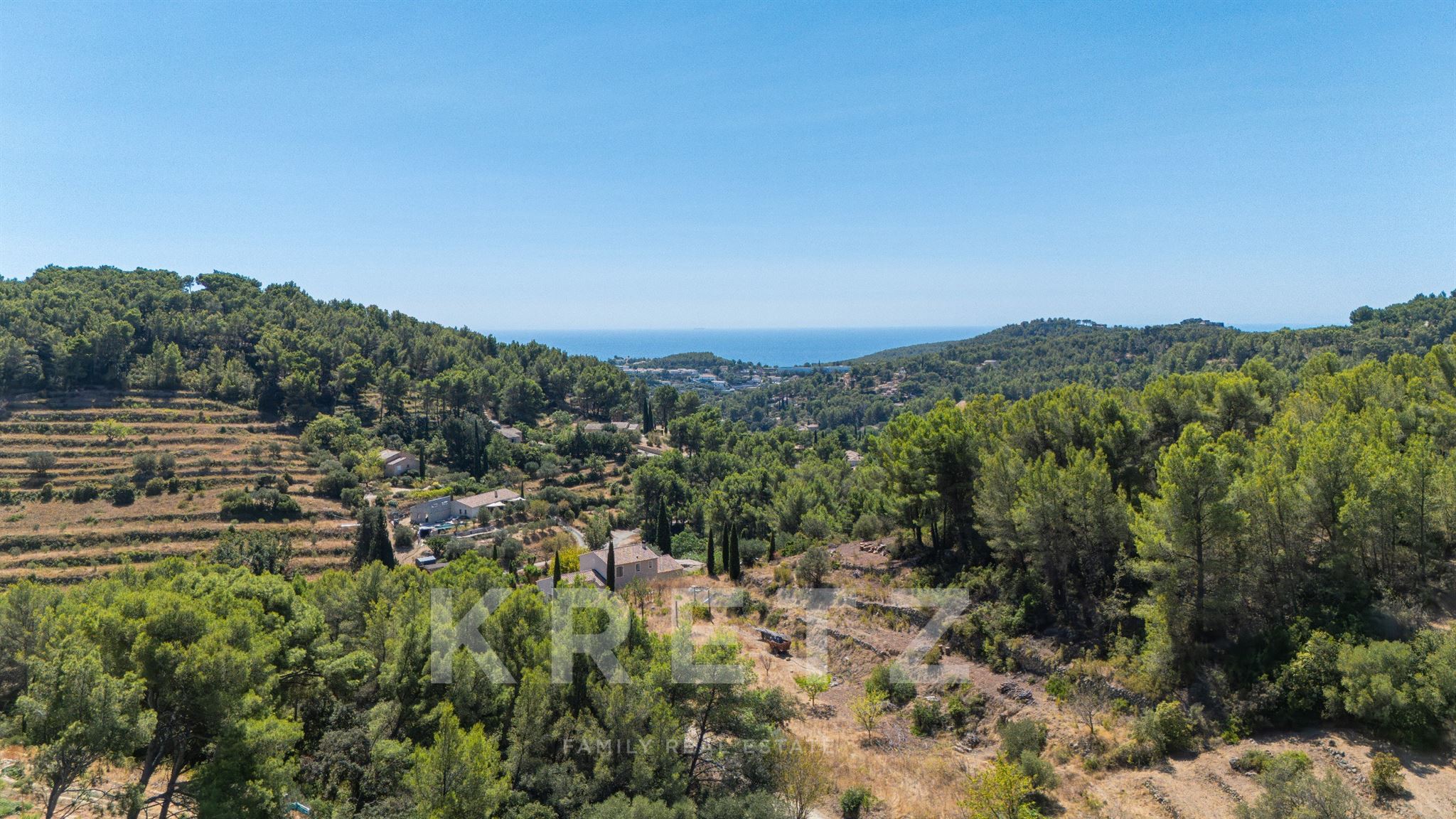 Villa vue mer proche Bandol