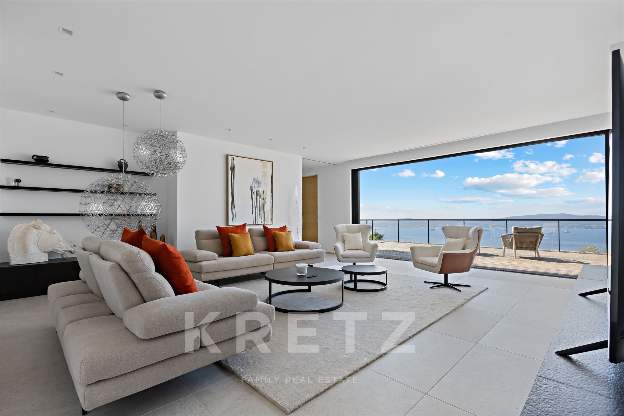 Grimaud, Stunning contemporary villa with sea view