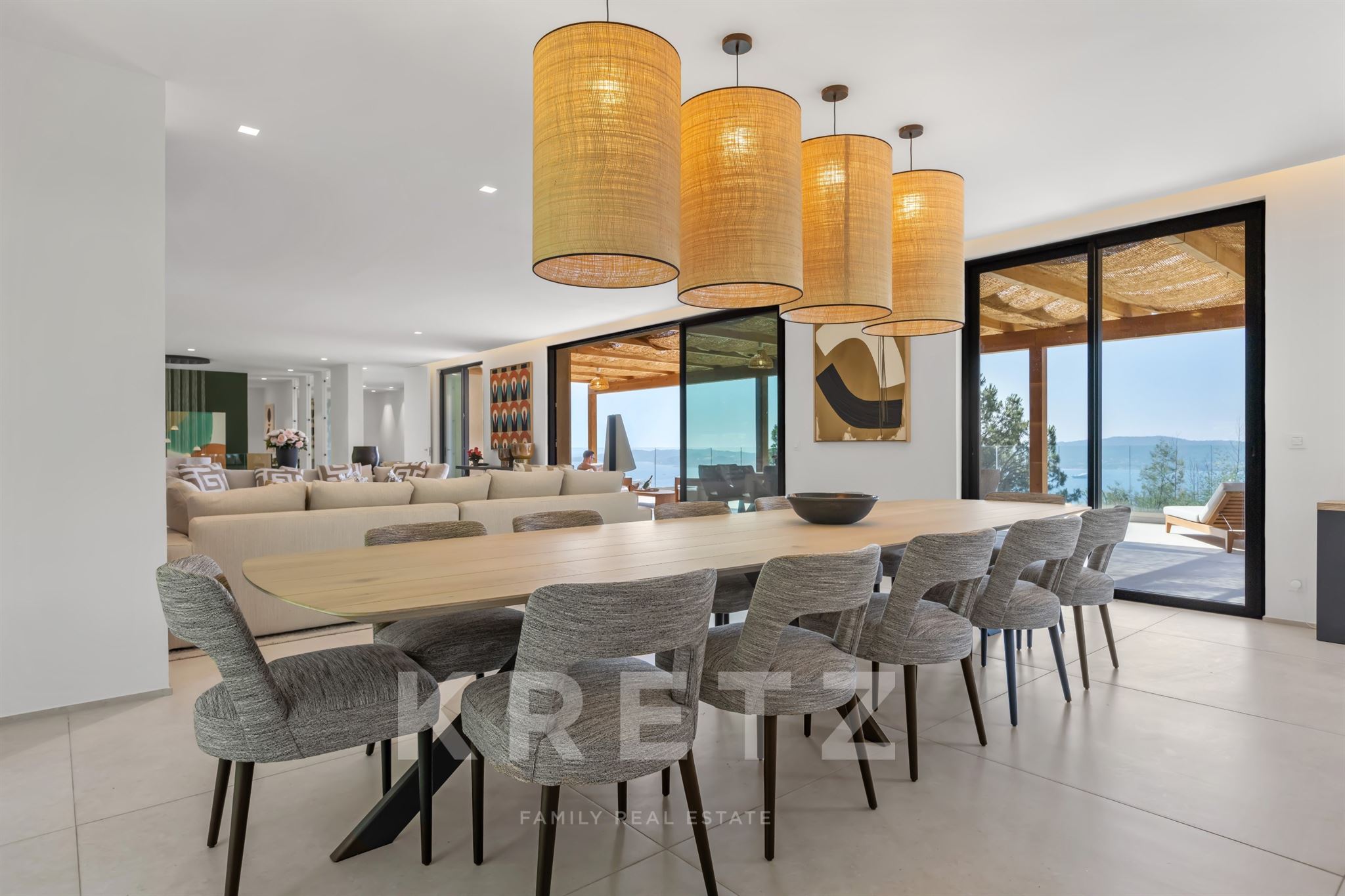 Grimaud - Magnificent sea view villa