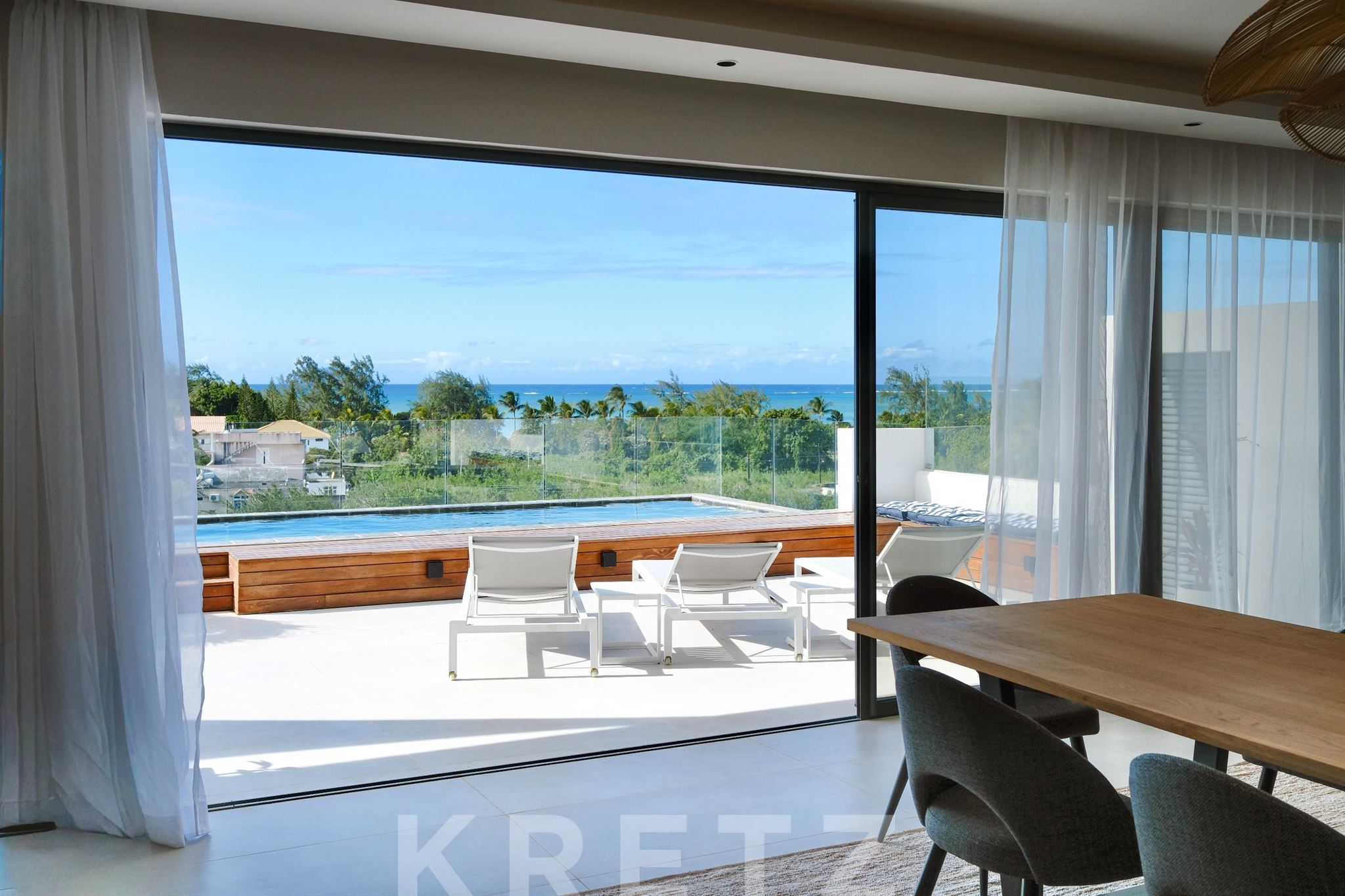 Exceptional penthouse with private pool and breathtaking views over the Northern islands