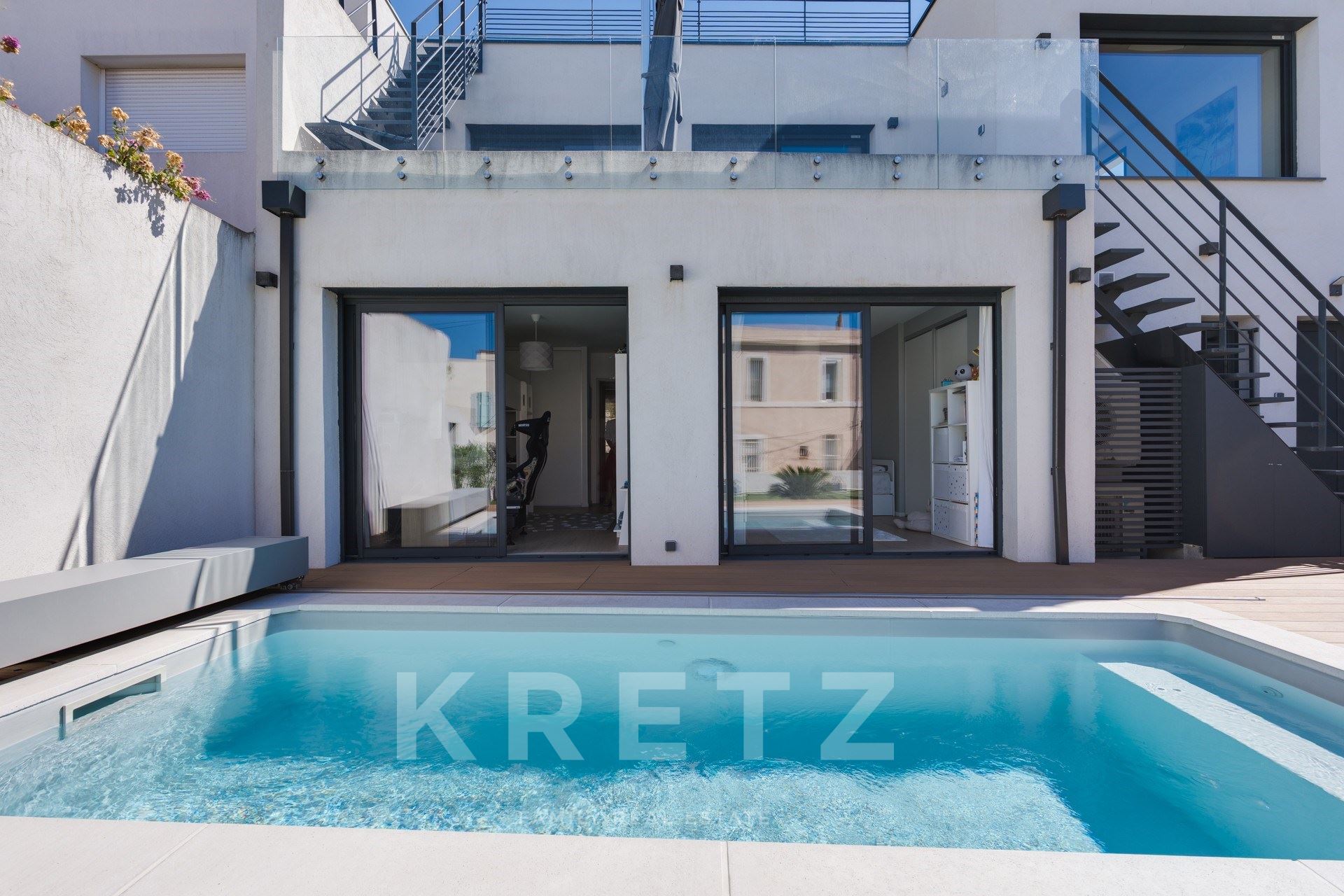 Marseille 7e - villa contemporaine Endoume