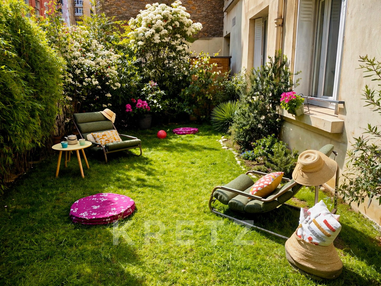 SAINT-MANDÉ - Appartement esprit maison aux portes de Paris avec jardin plein sud