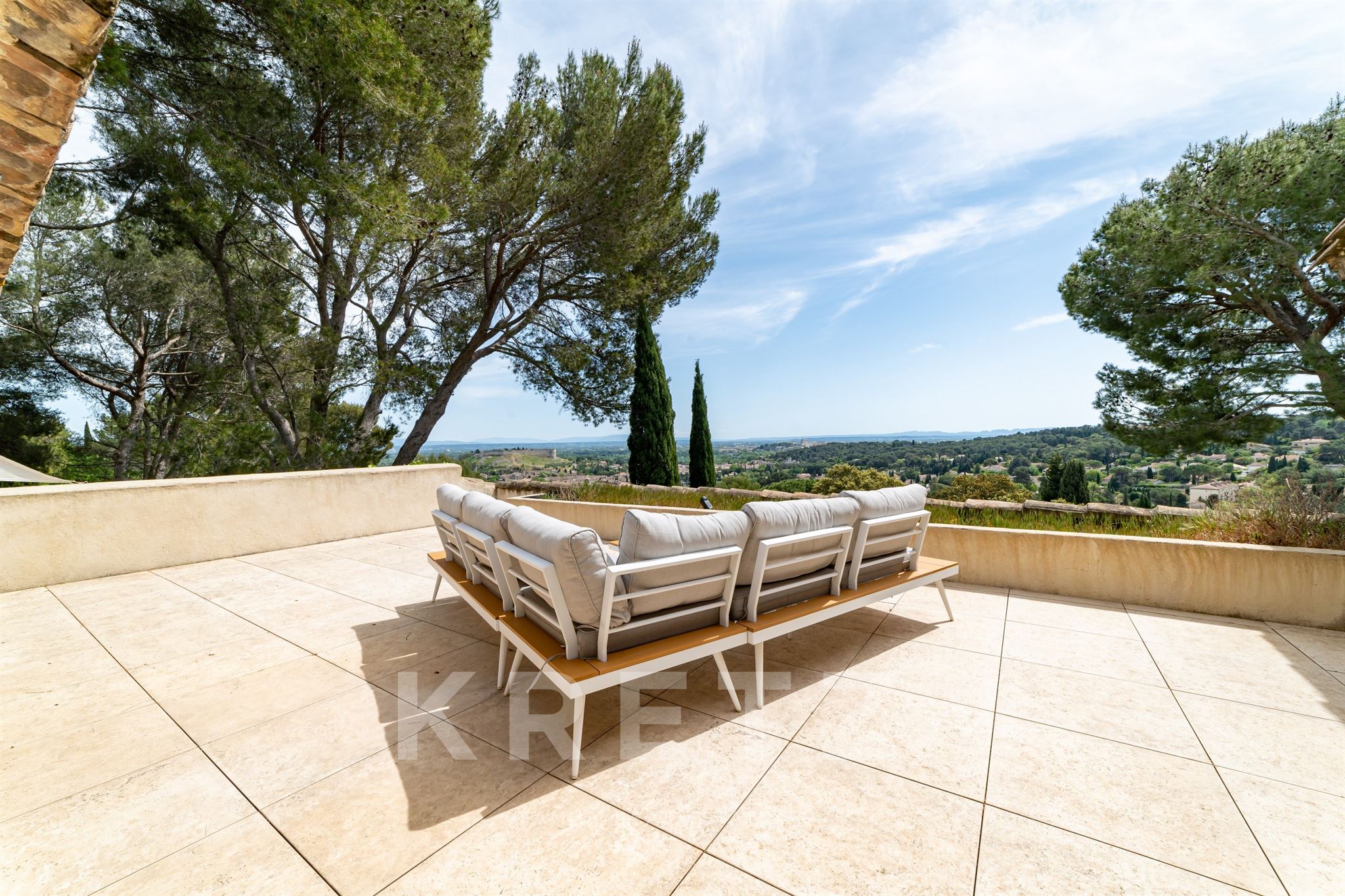 Villeneuve lès avignon - Stone property - Panoramic views