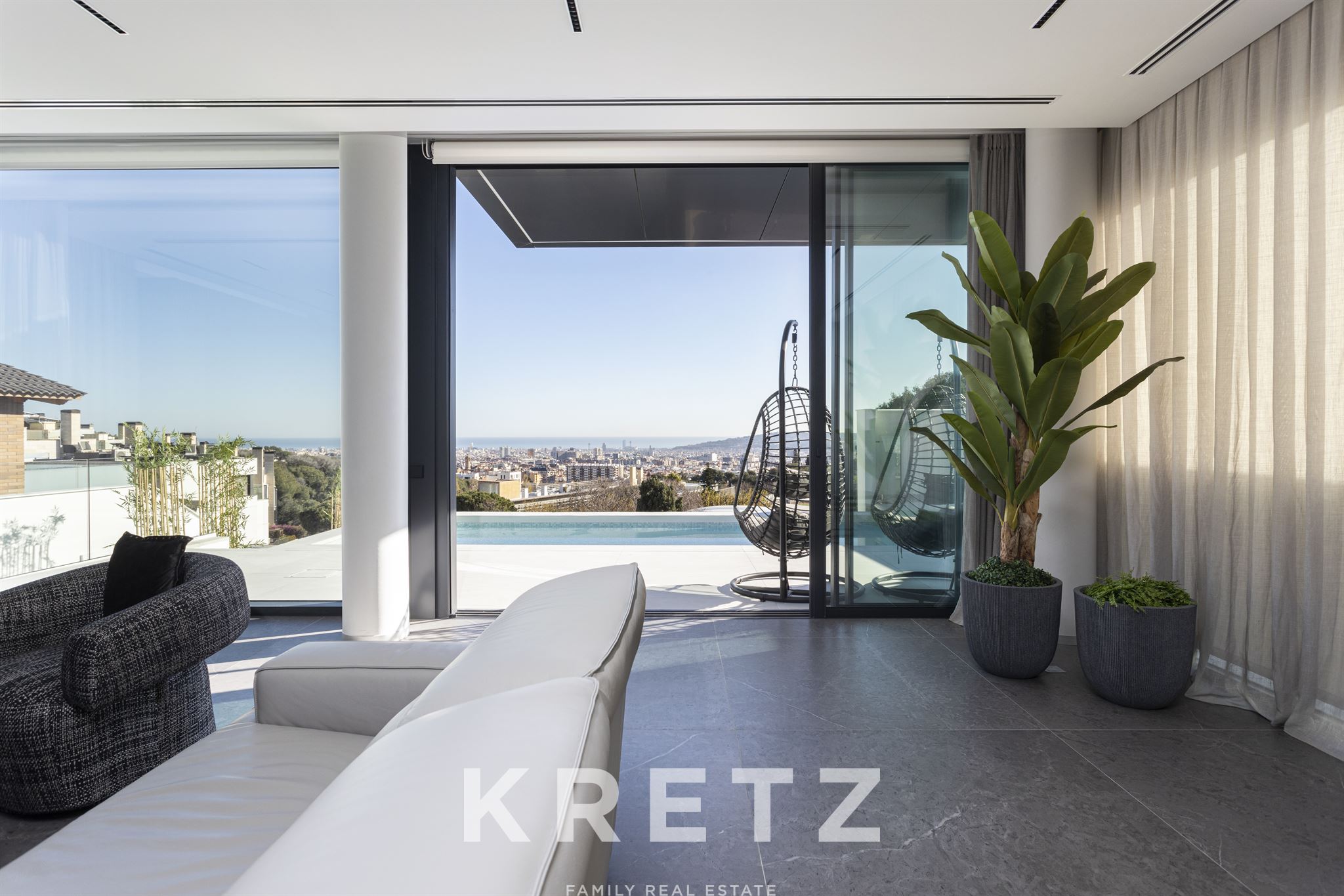Stunning Newly Built Luxury Home with Panoramic  Views in Barcelona’s Exclusive Sarrià-Sant Gervasi