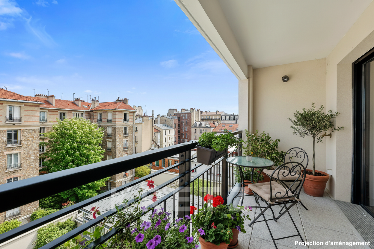 Saint-Maurice — 4 pièces neuf avec loggia et parking