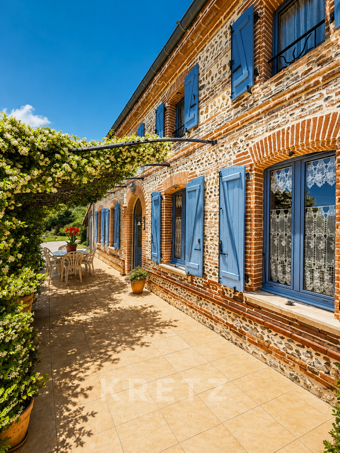 Bien d’exception – 267 m² habitables, piscine intérieure et vue panoramique sur les Pyrénées