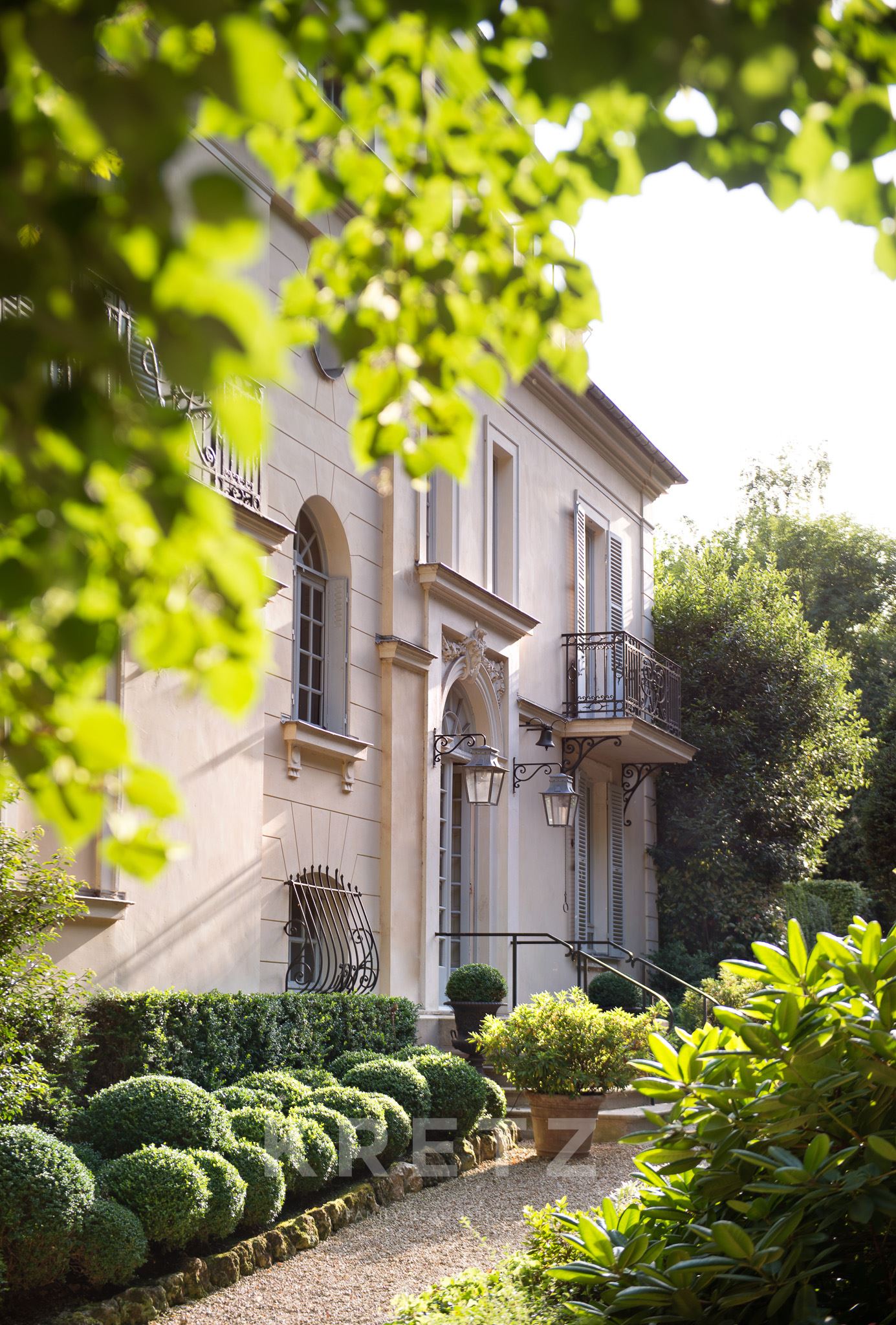 Family home on the edge of the park