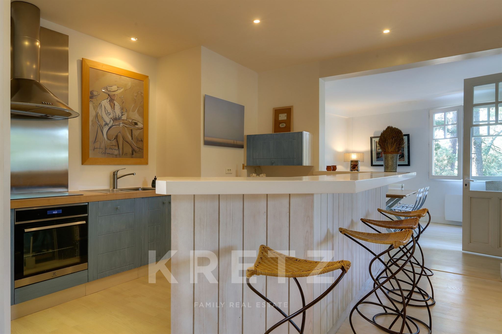 Au cœur d'Hossegor, 153 m² de lumière, de volumes et de vue sur le canal