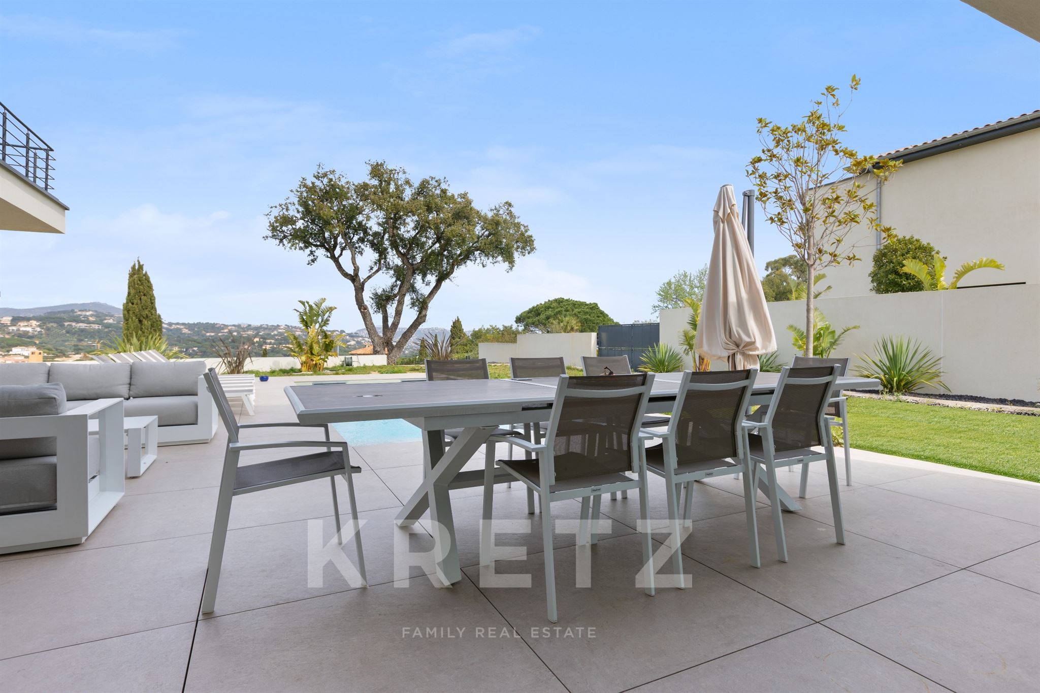 Sainte-Maxime, Sémaphore, Villa 200 sqm, Sea view.