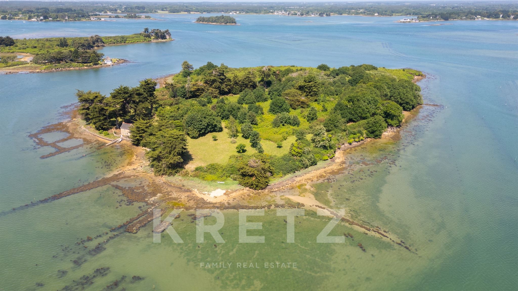 Île privée d’exception en Bretagne Sud