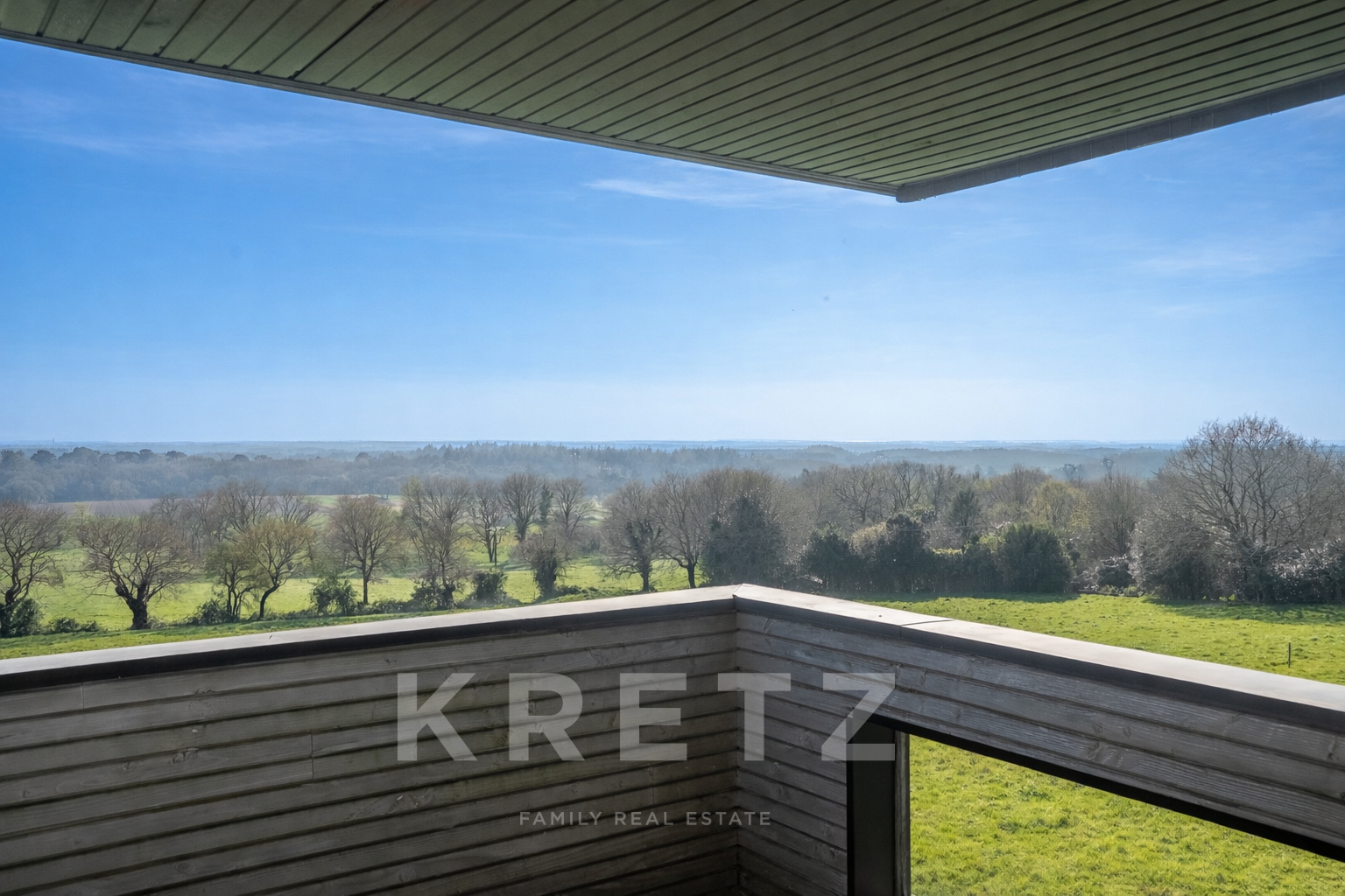 Maison avec vue dominante sur campagne et Golfe du Morbihan - Berric