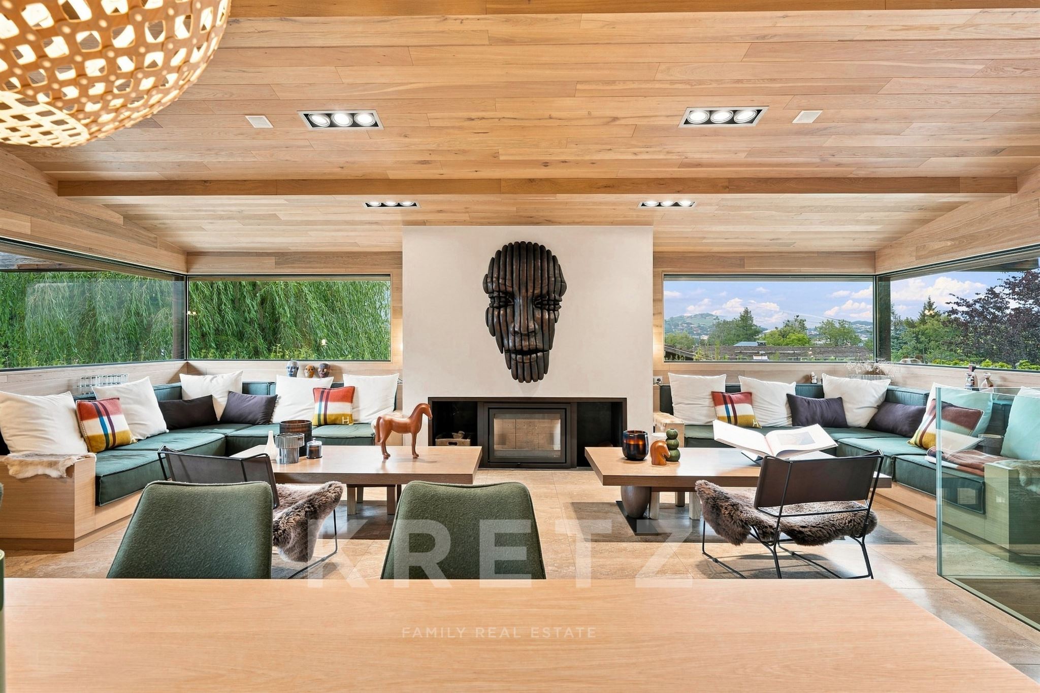 MEGÈVE Centre — Ski aux pieds - Chalet raffiné aux prestations haut de gamme