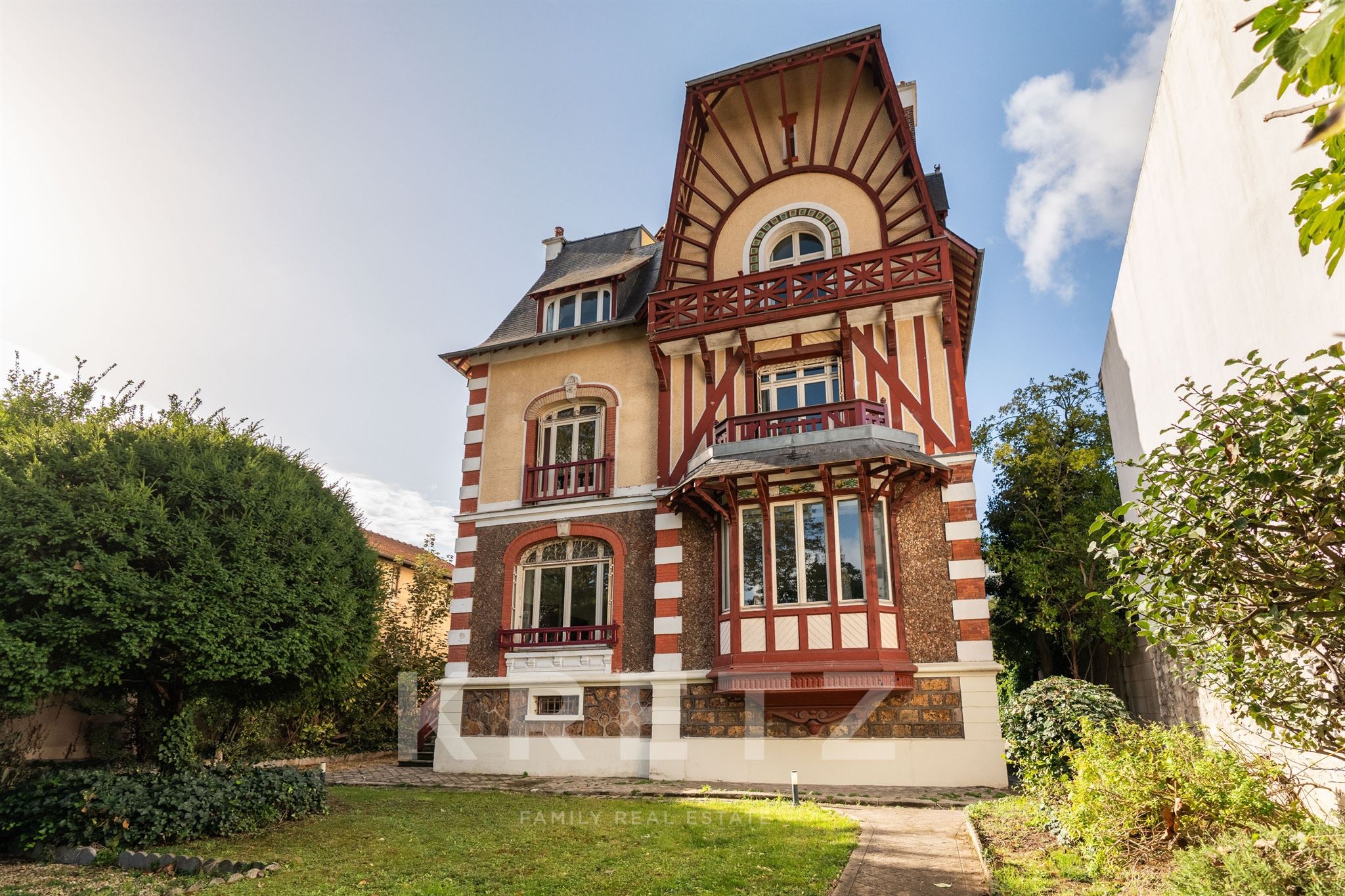 JOINVILLE-LE-PONT (94340) – MAISON REMARQUABLE  – PARC DE 1 506M2 – VUE SUR LA MARNE - CHARME DE L'ANCIEN - ENVIRONNEMENT CALME