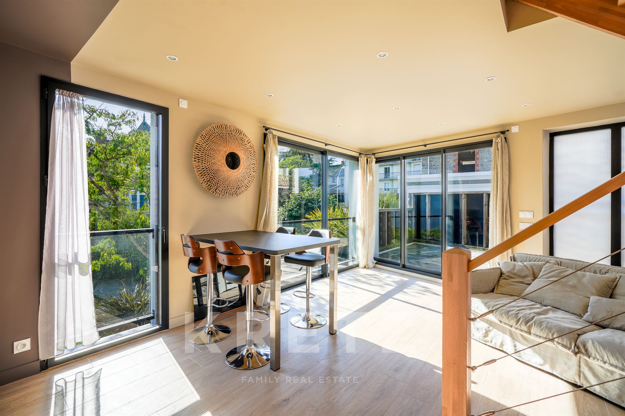 La Baule Benoit district Renovated villa 400m from the beach