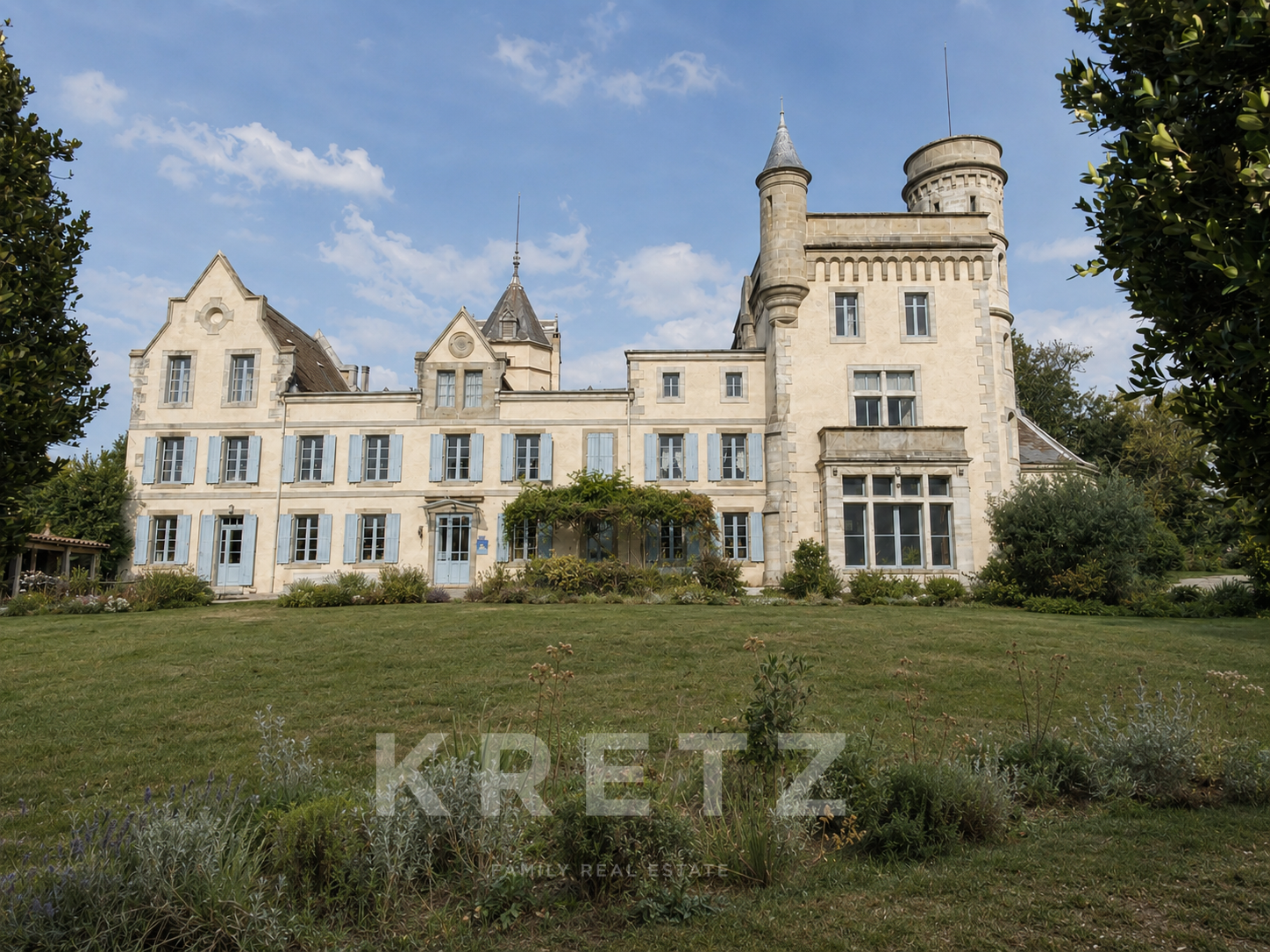 Château de Villeneuve: una propiedad de carácter para un proyecto singular