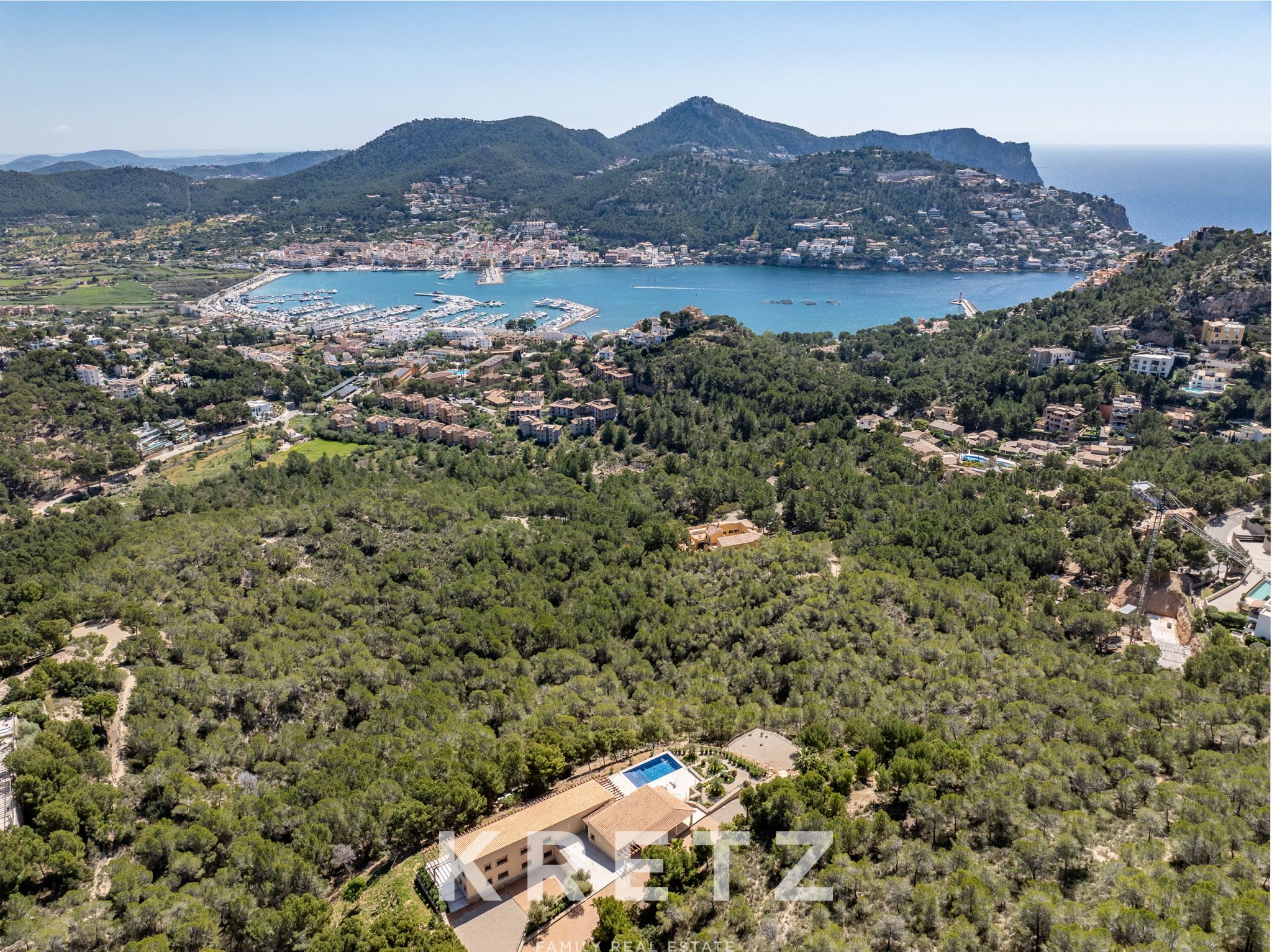 Villa with Panoramic Views