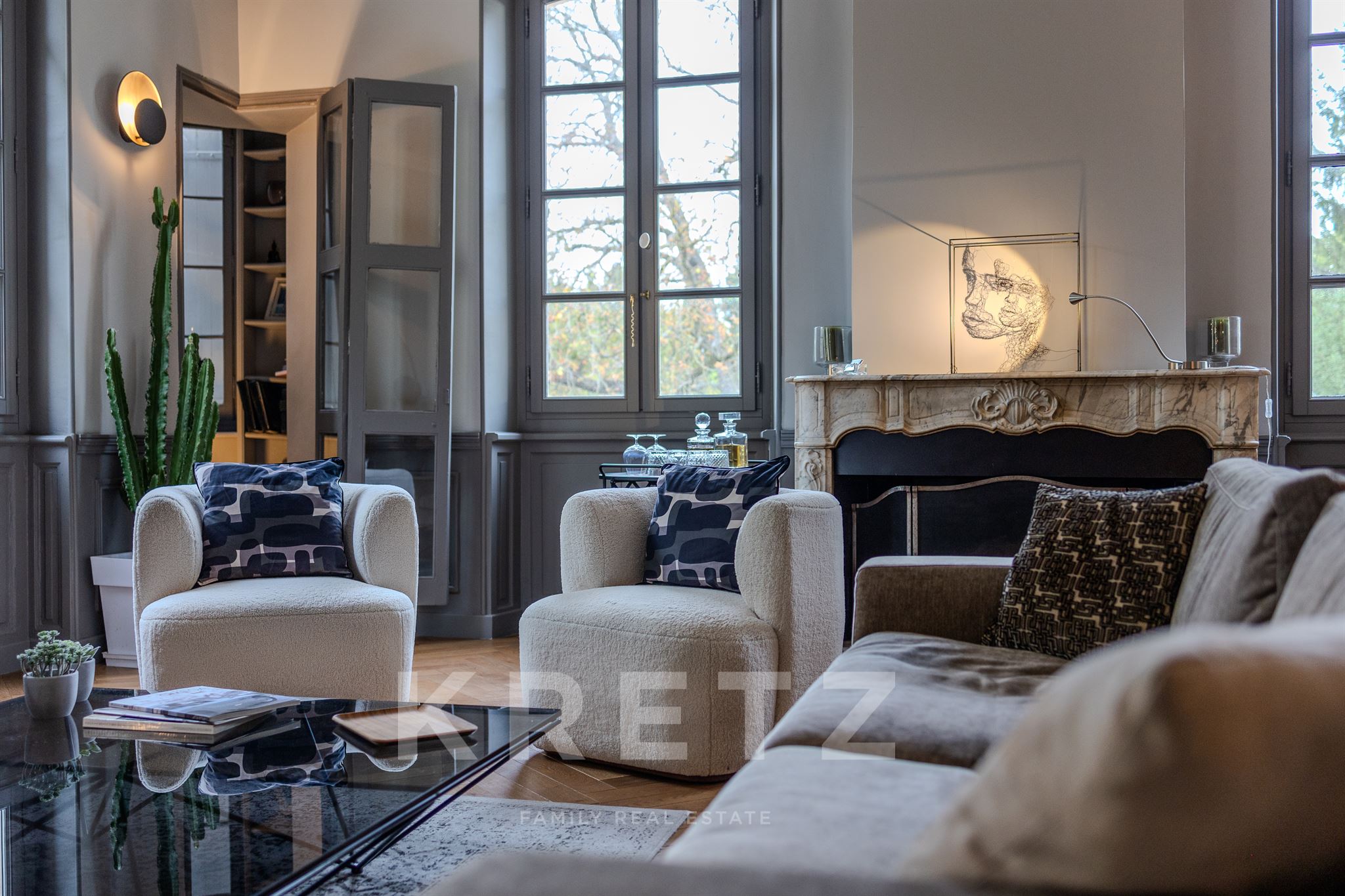 Exceptional apartment in the heart of an 18th century château