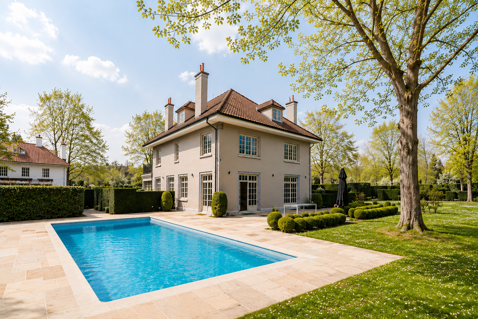Forêt de Soignes, Elegant villa with swimming pool