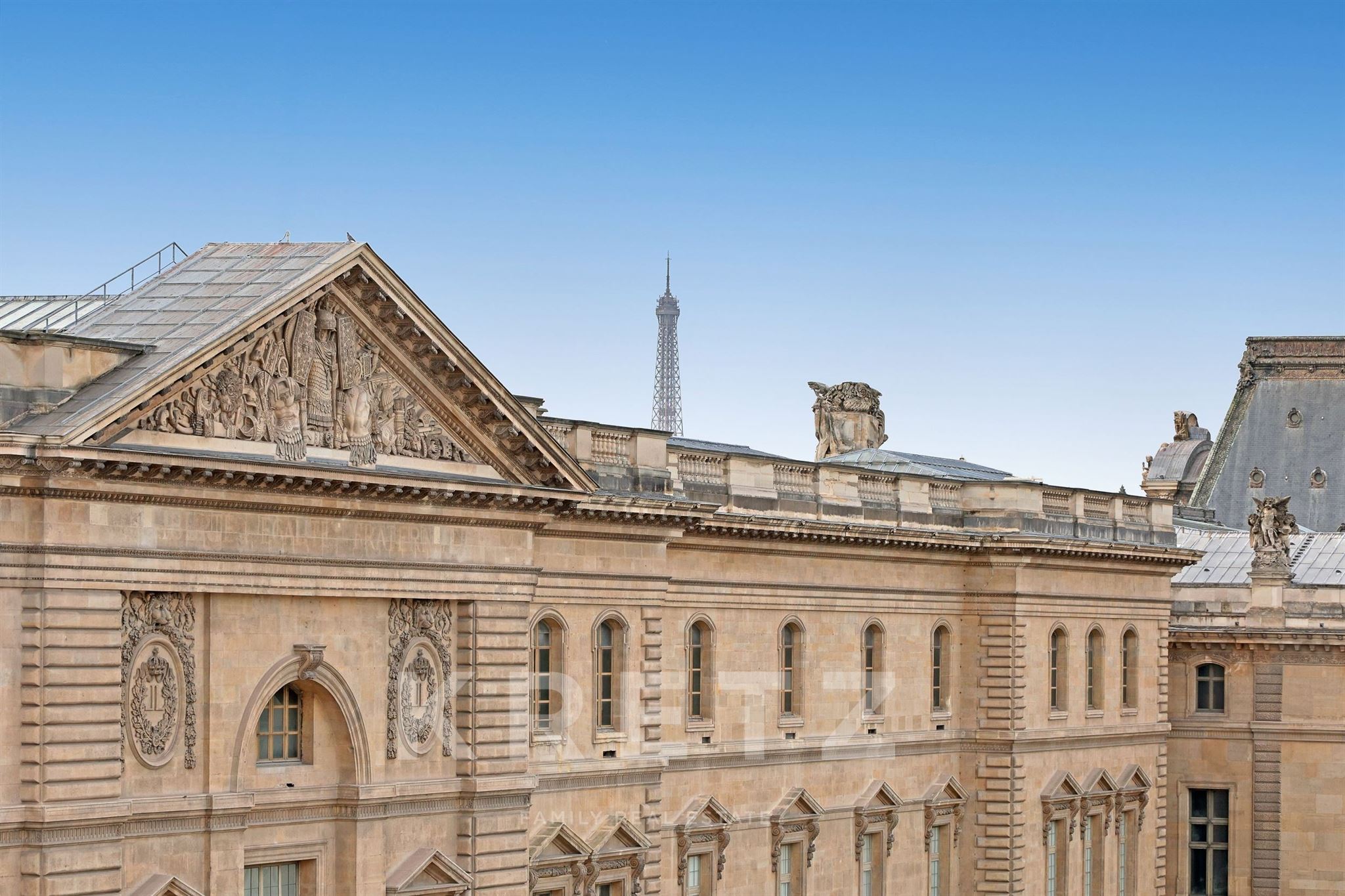 Iconic Views over the Louvre and the Seine – A Rare Top-Floor Duplex in Paris 1st
