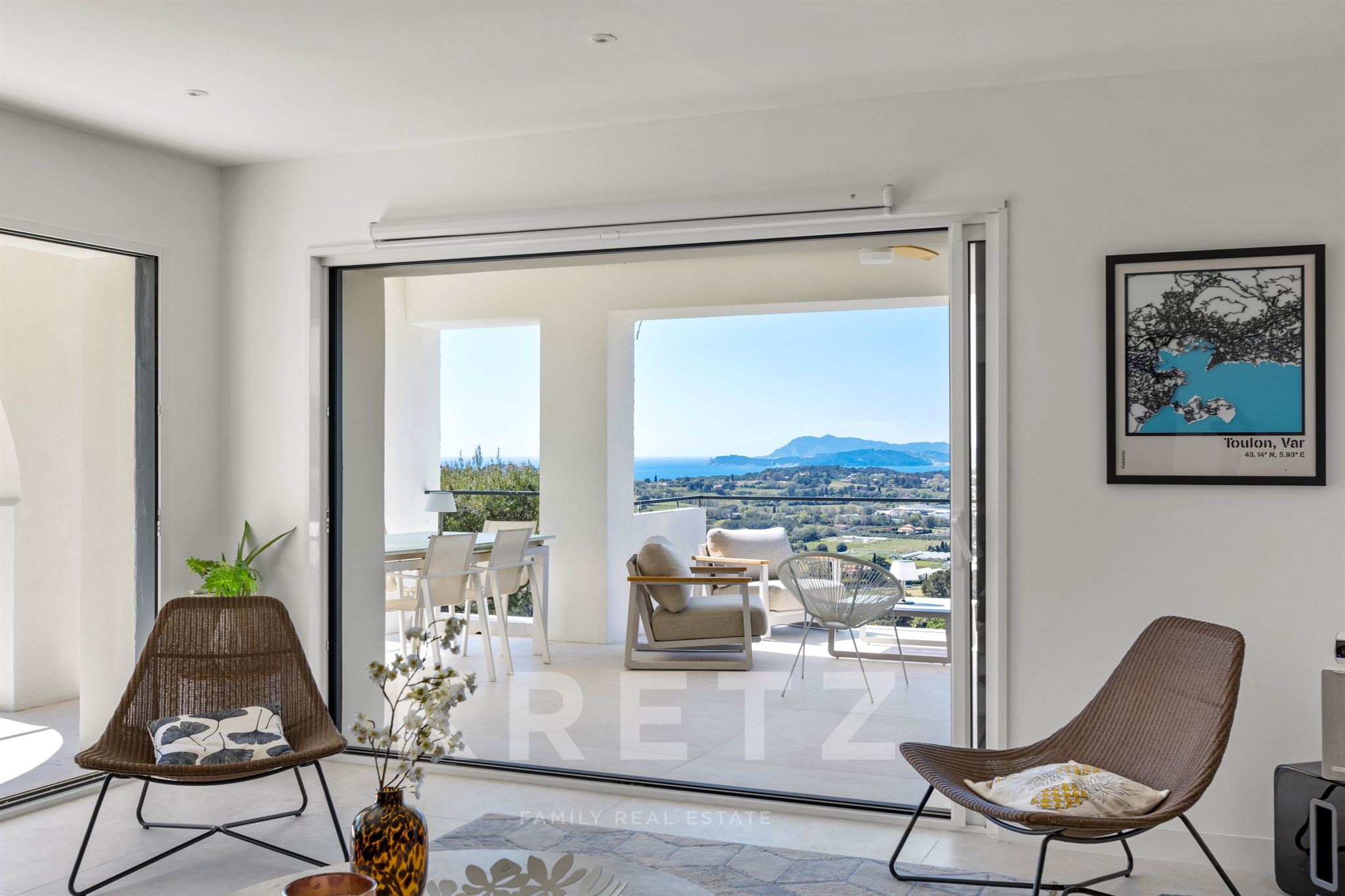 Carqueiranne – Villa vue mer – 300 m² – 5 chambres