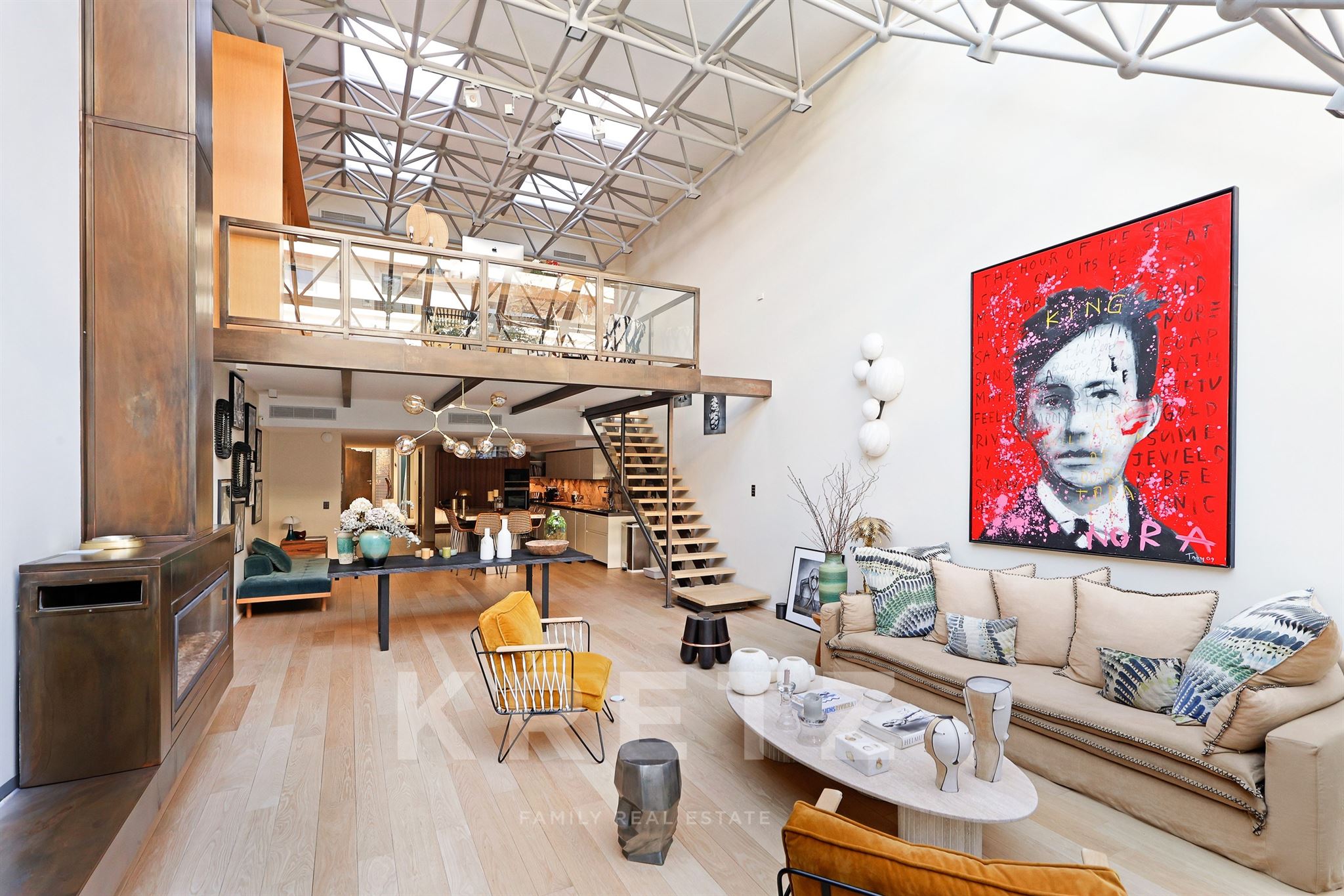 Maison d'architecte style loft
