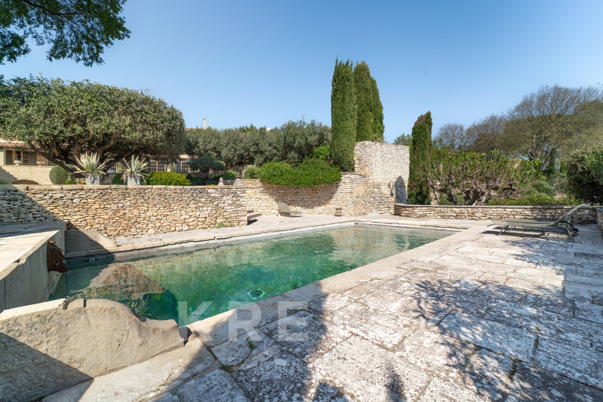 Stone Farmhouse for Sale Uzès Provence – Renovated Luxury Property with Pool, Gardens and Countrysid