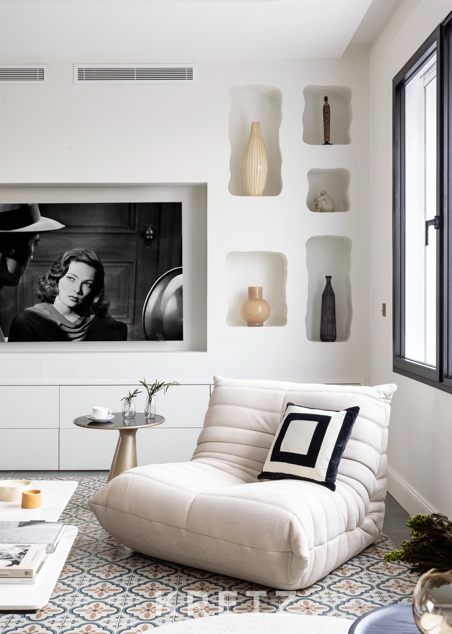 A dream penthouse touching the Madrid sky