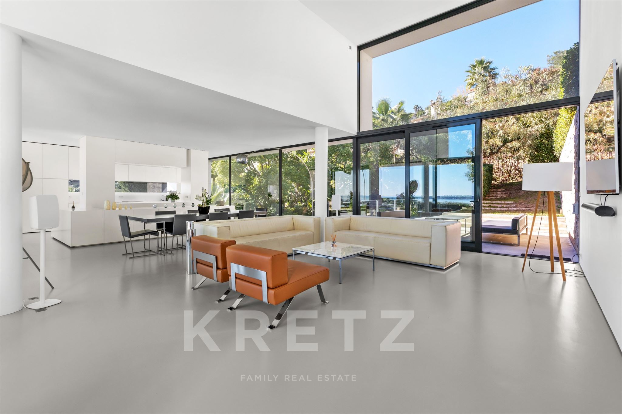 CONTEMPORARY SEA-VIEW VILLA – La Mer · Le Puadon · Cannes Eden – GOLFE-JUAN