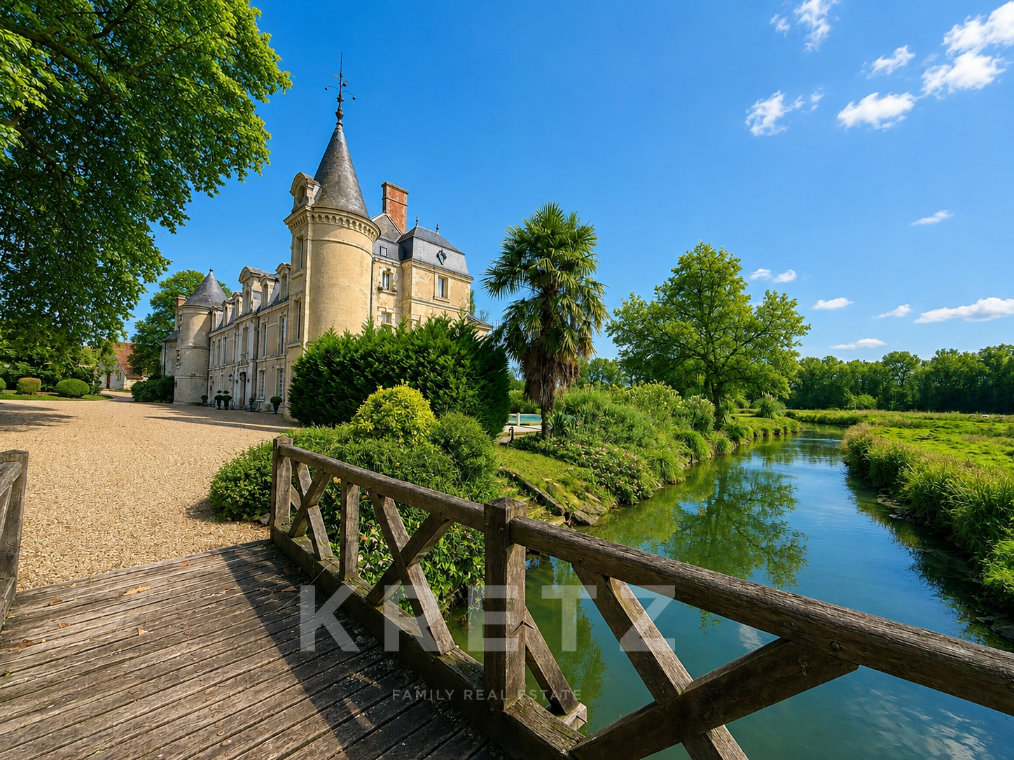 Sud Sologne Château du XIXe avec dépendances parc rivière forêt 40ha