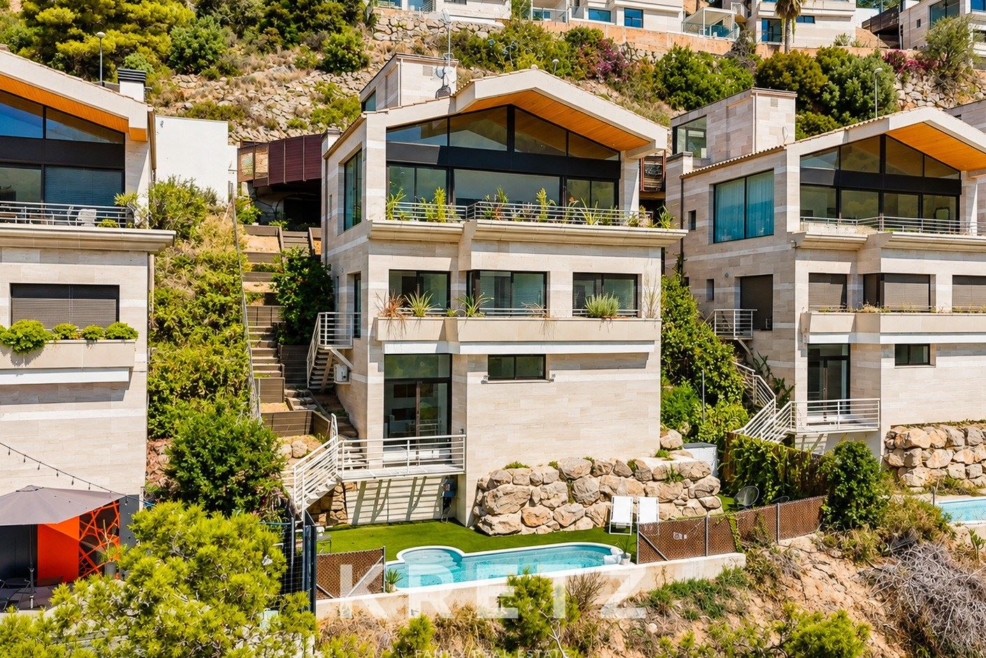 Chalet independiente con vista al mar -  Quintmar, Sitges