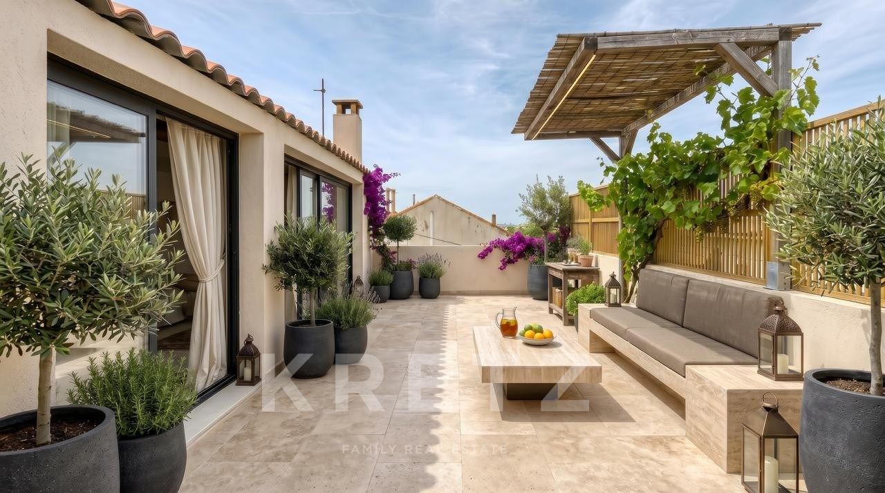 Hacienda de 300m2 avec 150m2 de terrasses, piscine, et double garage