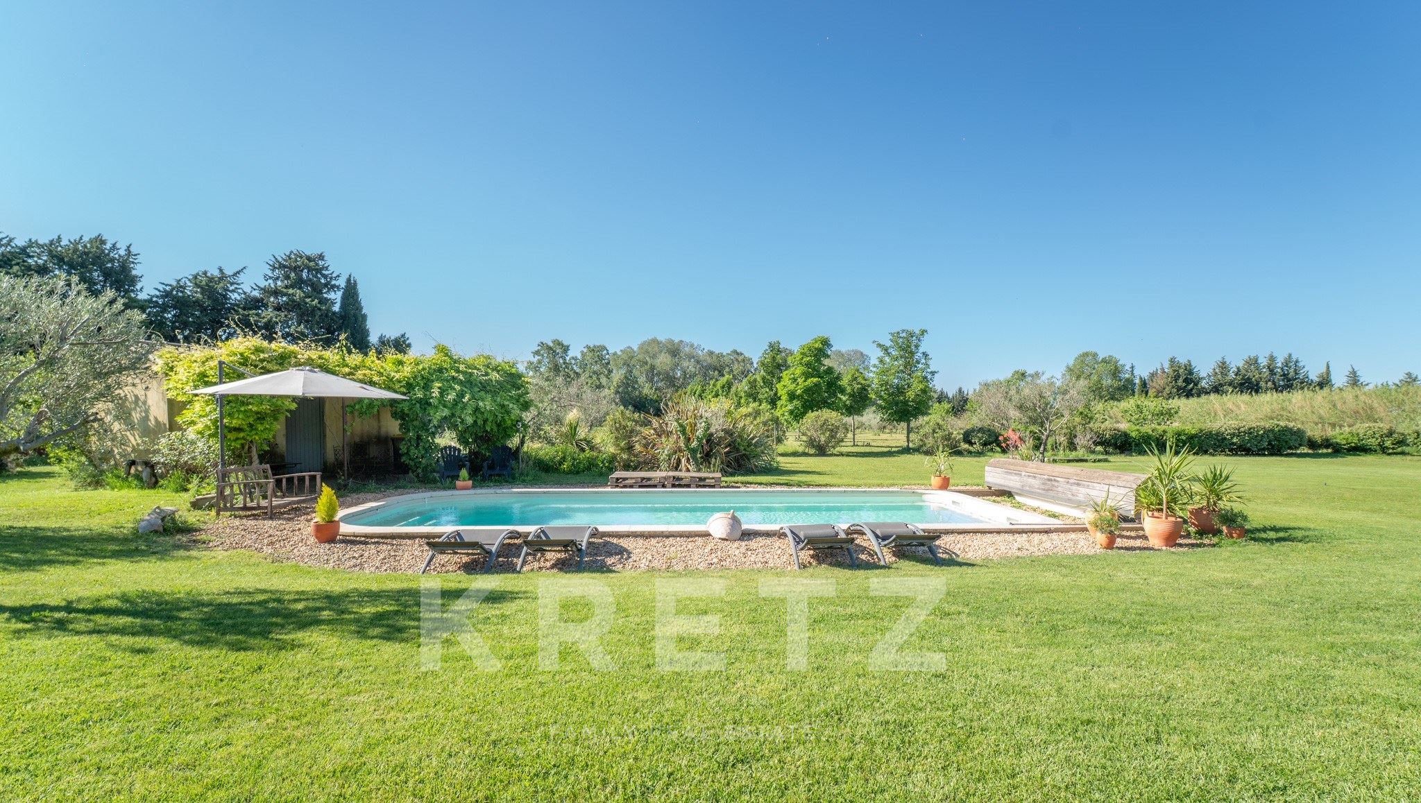 Proche Saint-Remy-de-Provence - Propriété Provençale -  5 chambres - Piscine Chauffée