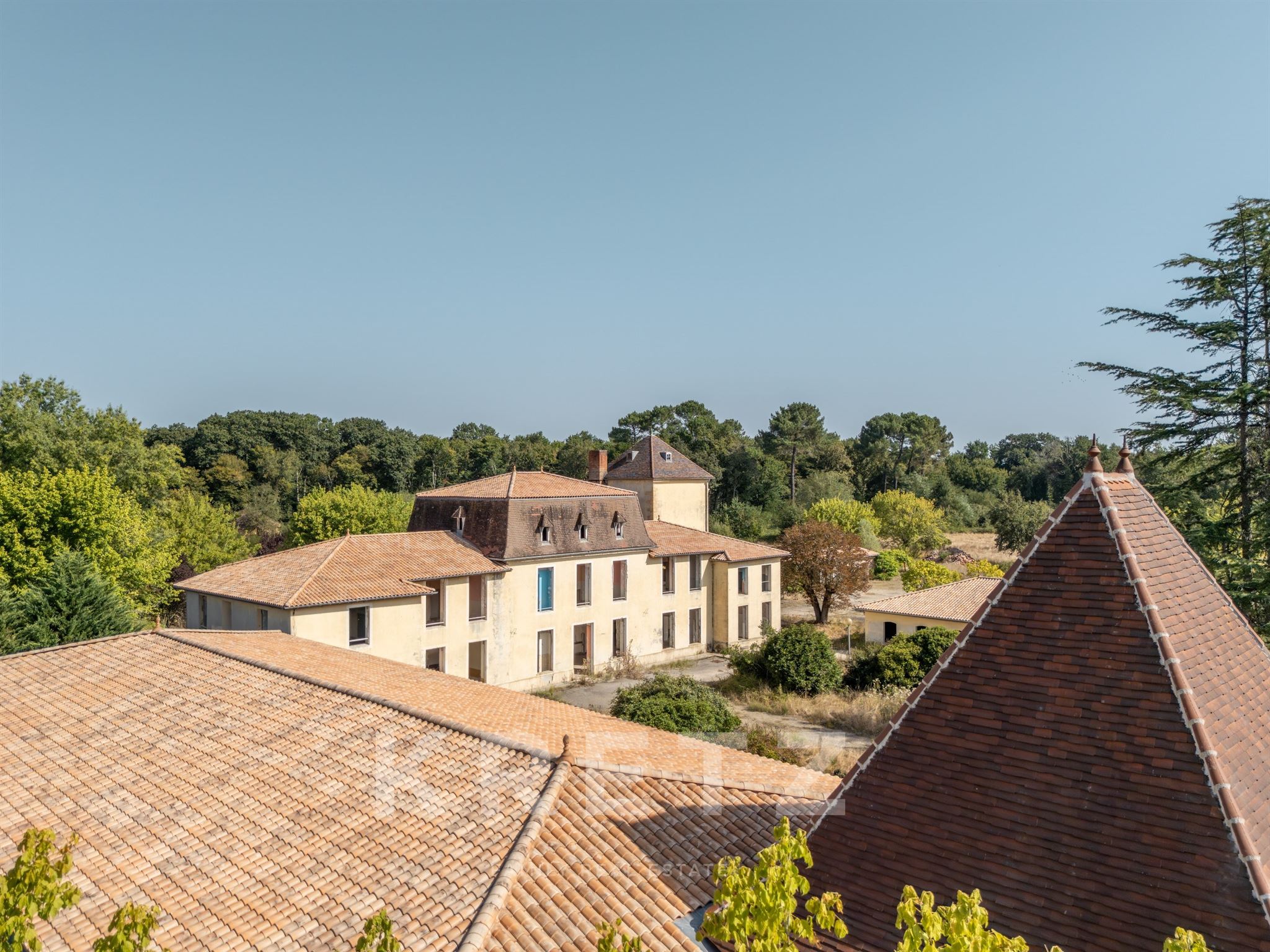 South Gironde — 18th-century château, ideal base for operator/investors, 45 min from Bordeaux
