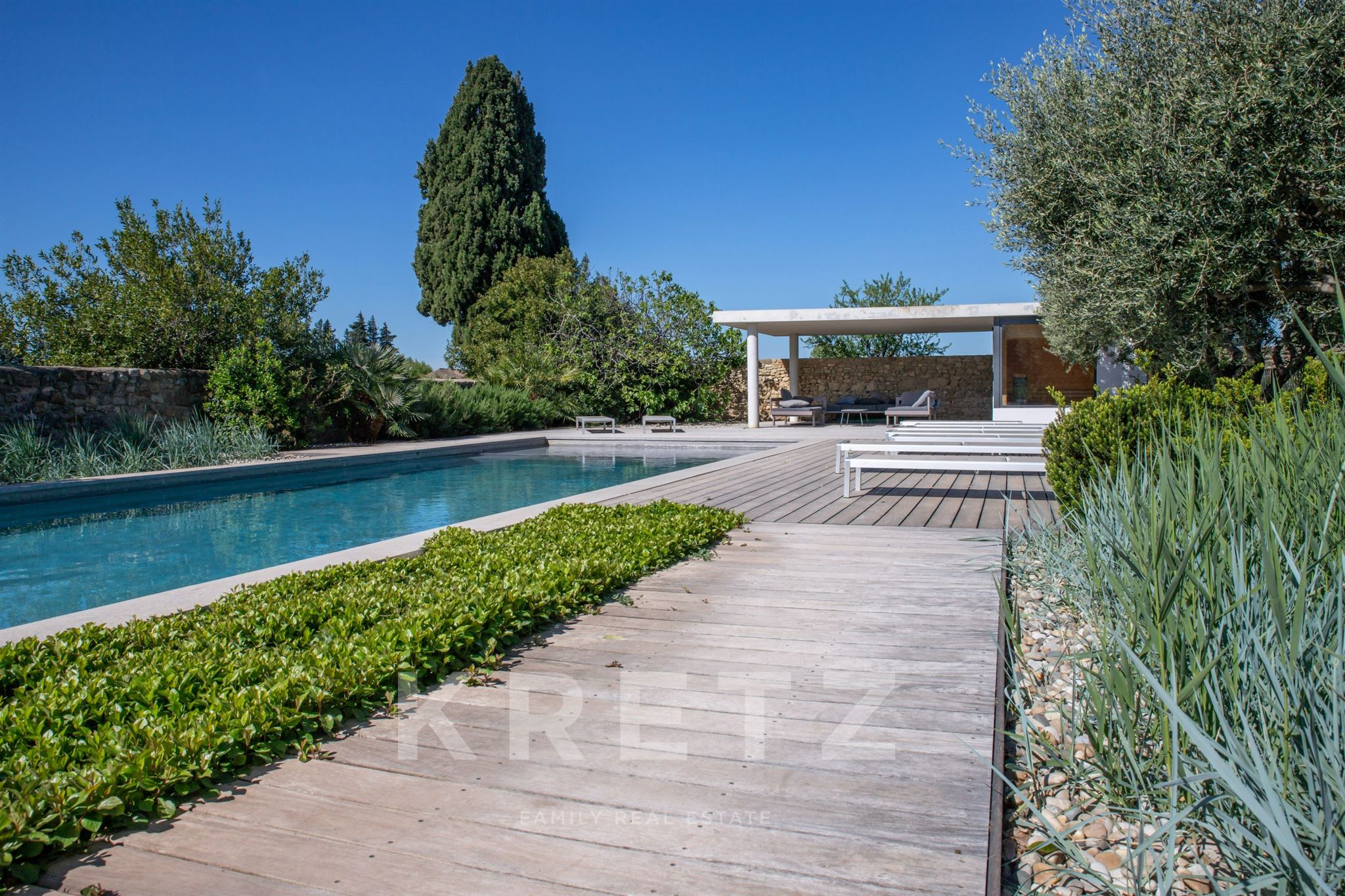 Exceptional property - charming restoration - swimming pool and landscaped garden - panoramic view