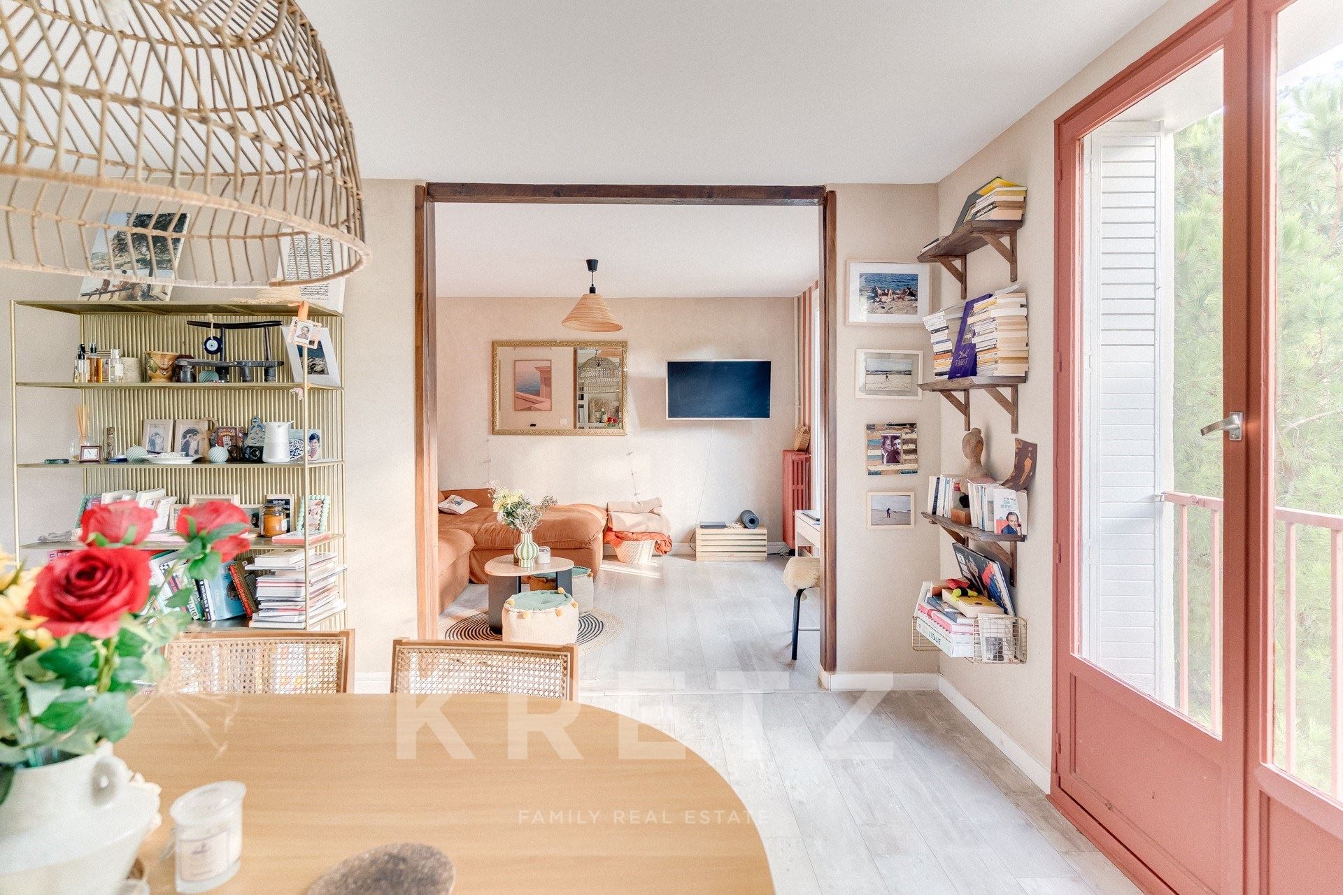 T3/4 avec balcon aux portes des calanques dans une résidence fermé avec parc privé