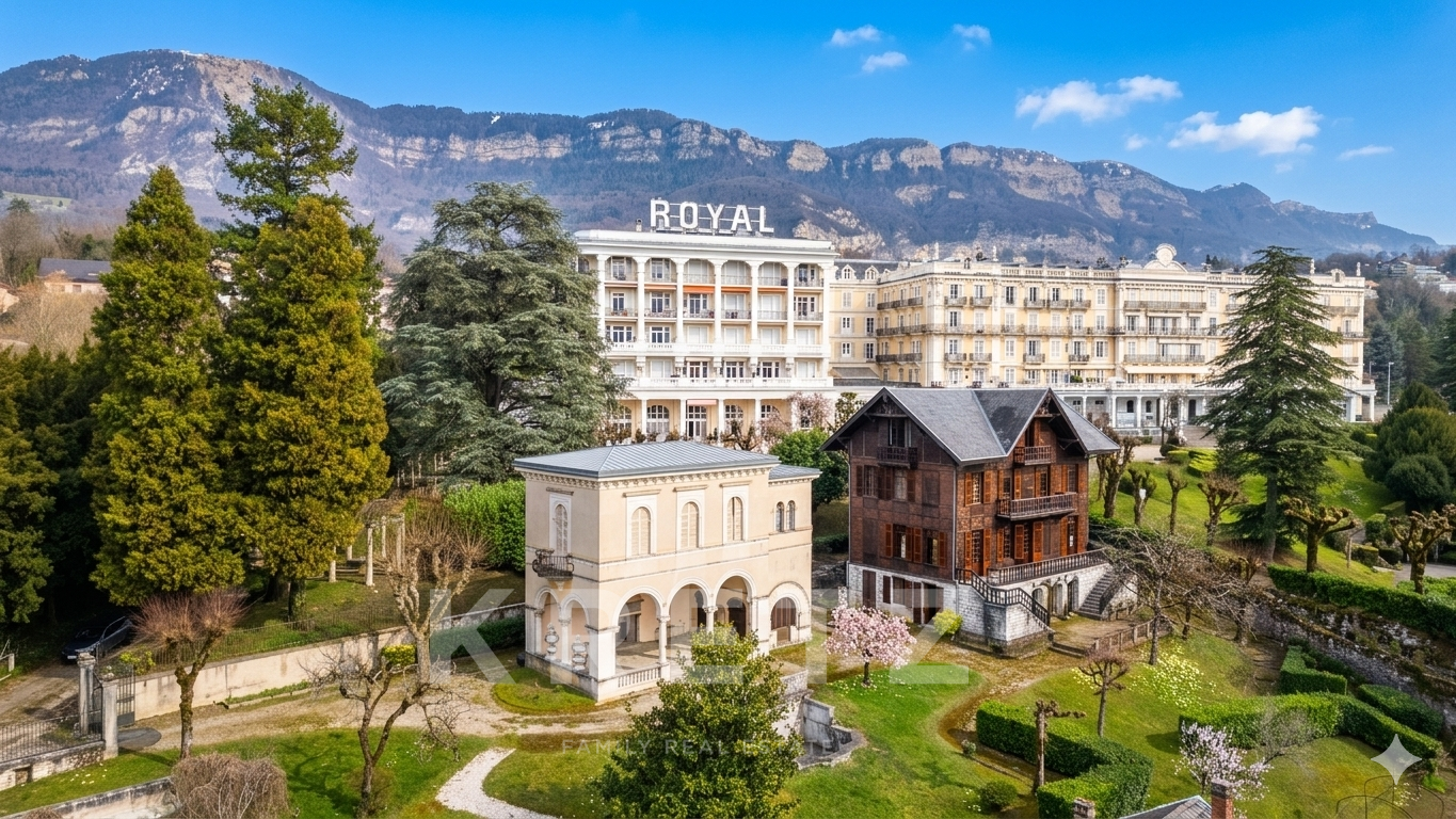 Propriété unique Aix les Bains, avec palais italien et le chalet Charcot !