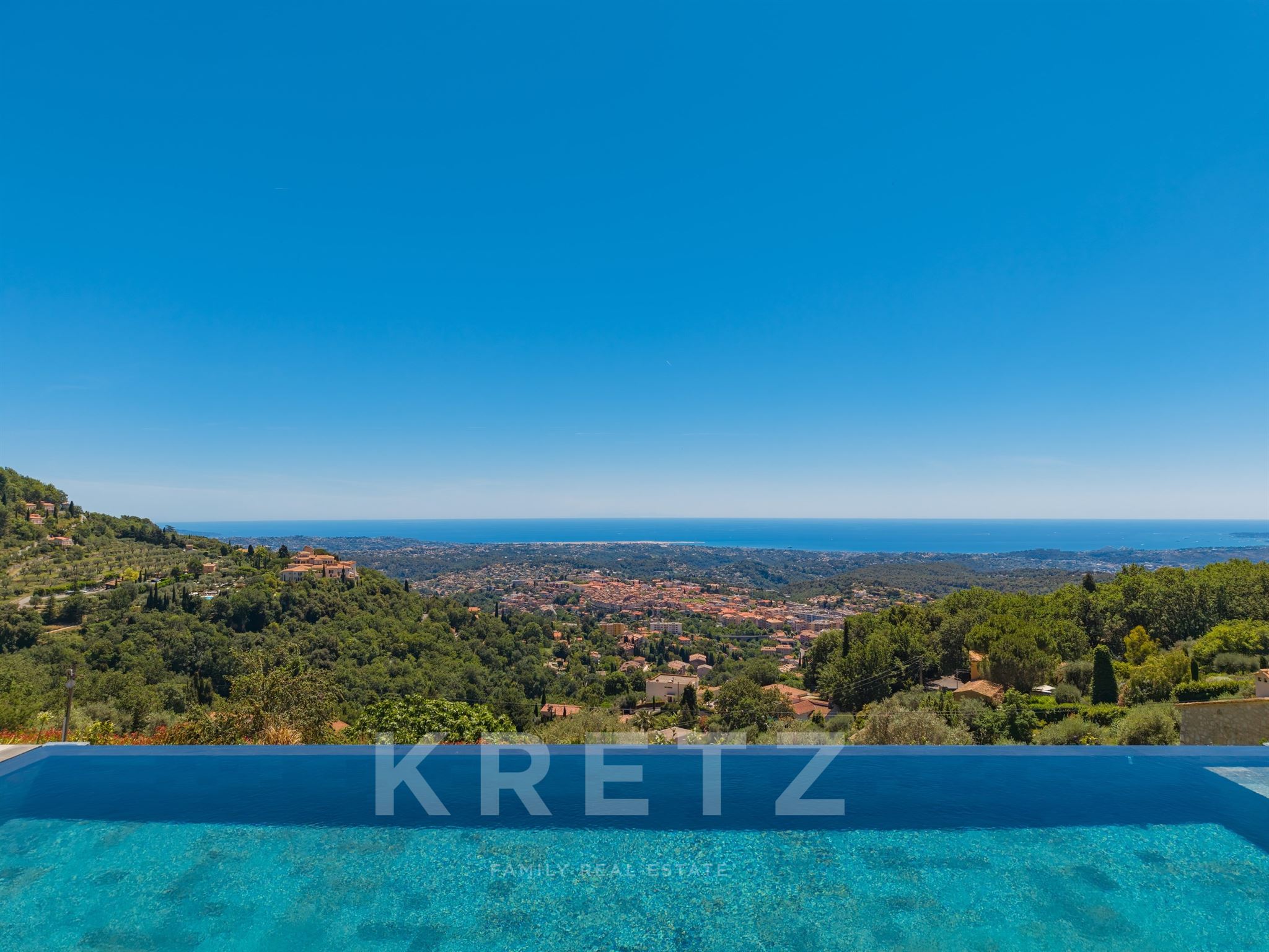 Villa d'architecte Vue mer VENCE