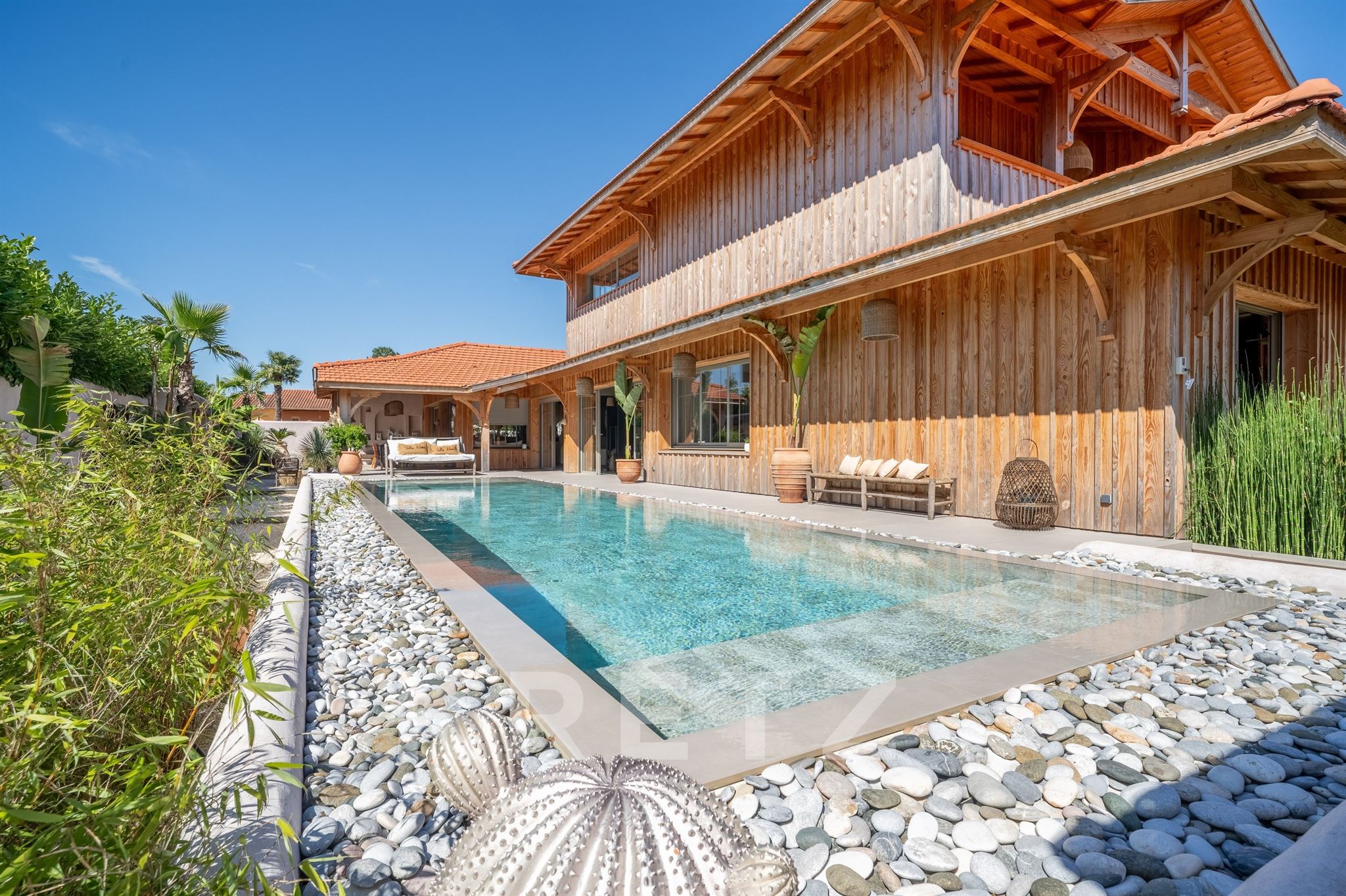 Architect-designed Wooden Villa – Cap Ferret Style with Balinese Inspiration