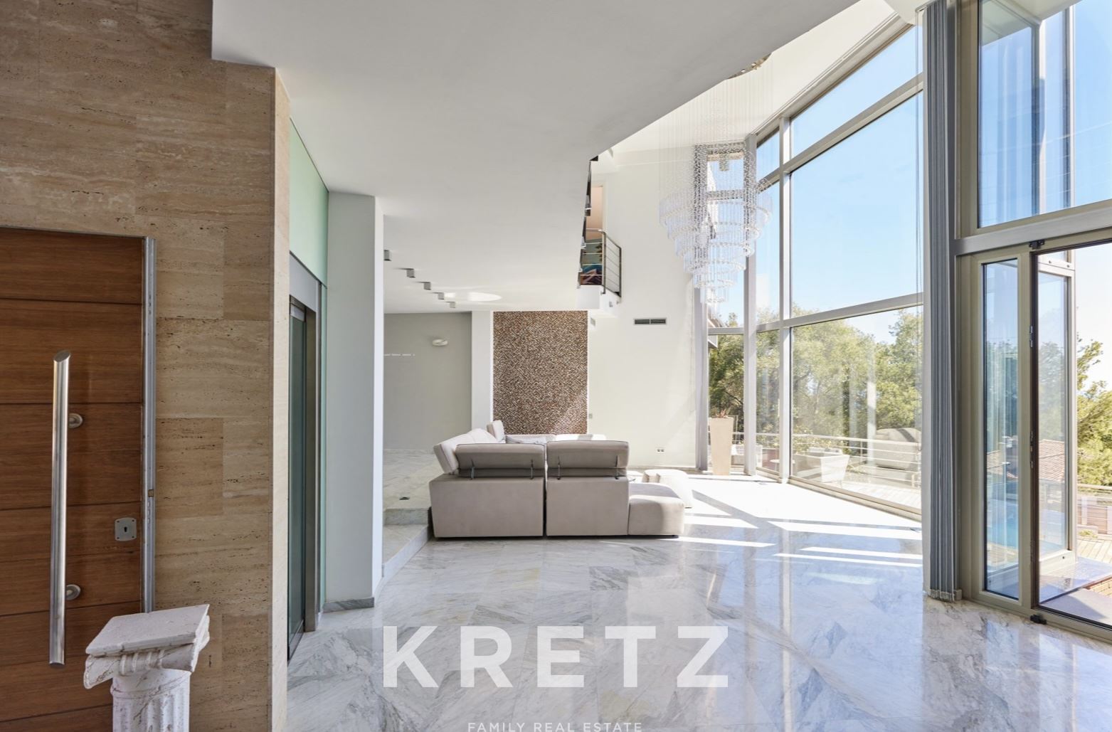 modern villa in the hills of Castelldefels