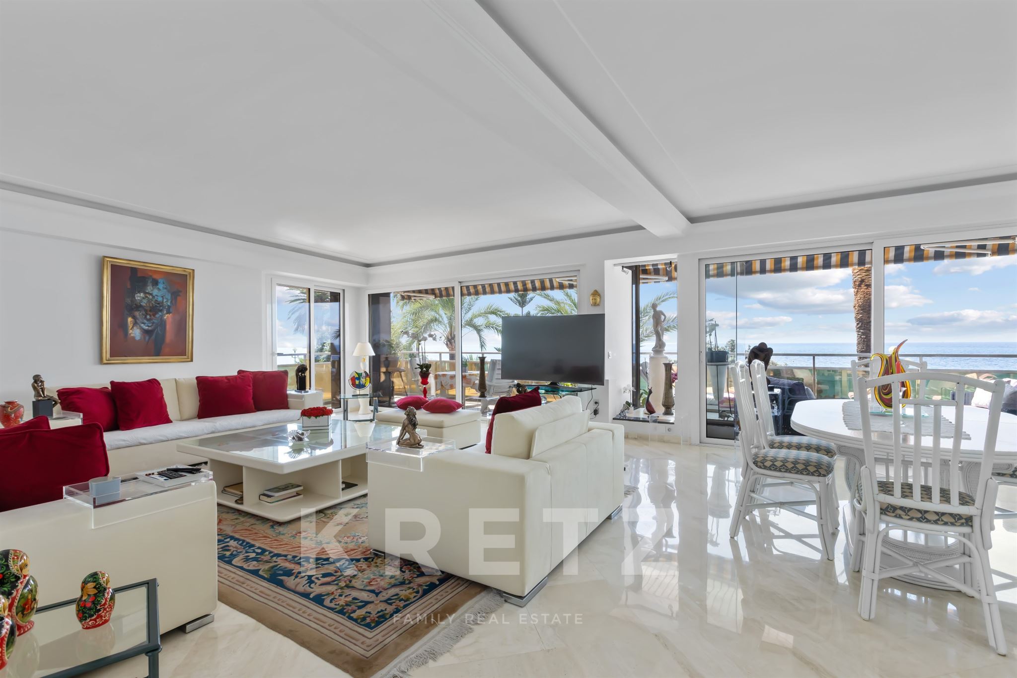 Appartement de Luxe sur la Promenade des Anglais – Carré d'Or-Vue mer